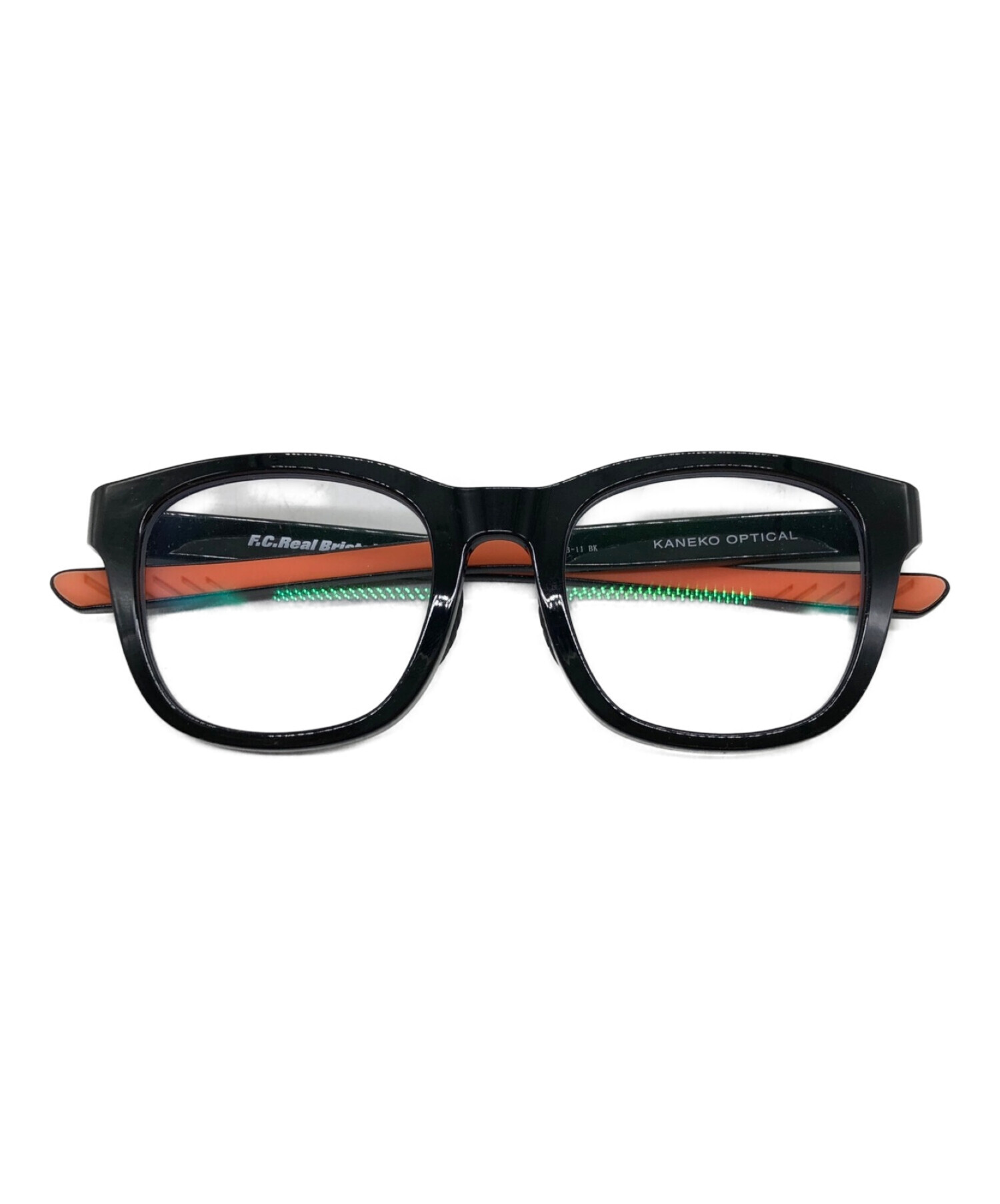 F.C.R.B. × 金子眼鏡 (エフシーレアルブリストル × カネコメガネ) サングラス ブラック