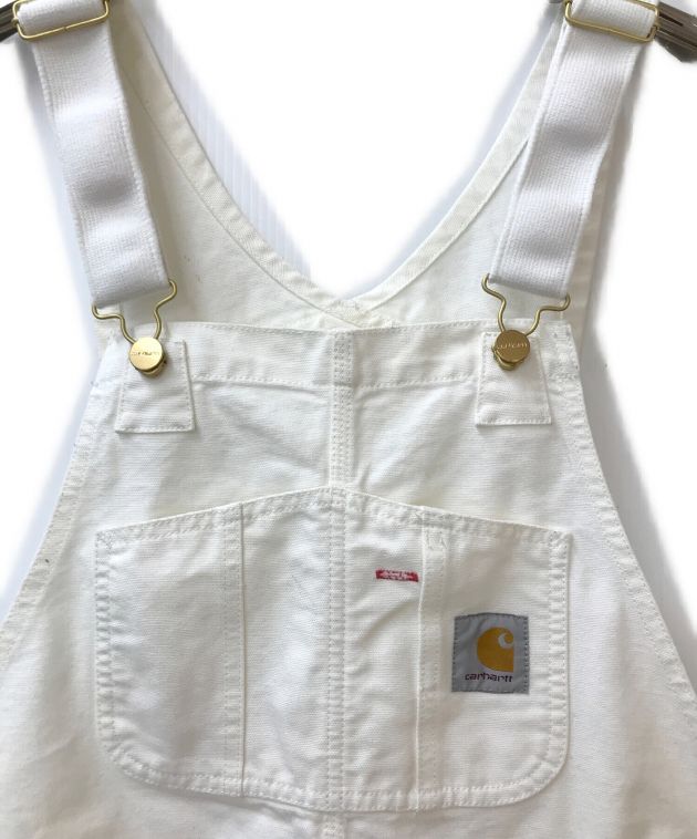 中古・古着通販】CarHartt (カーハート) オーバーオール ホワイト 