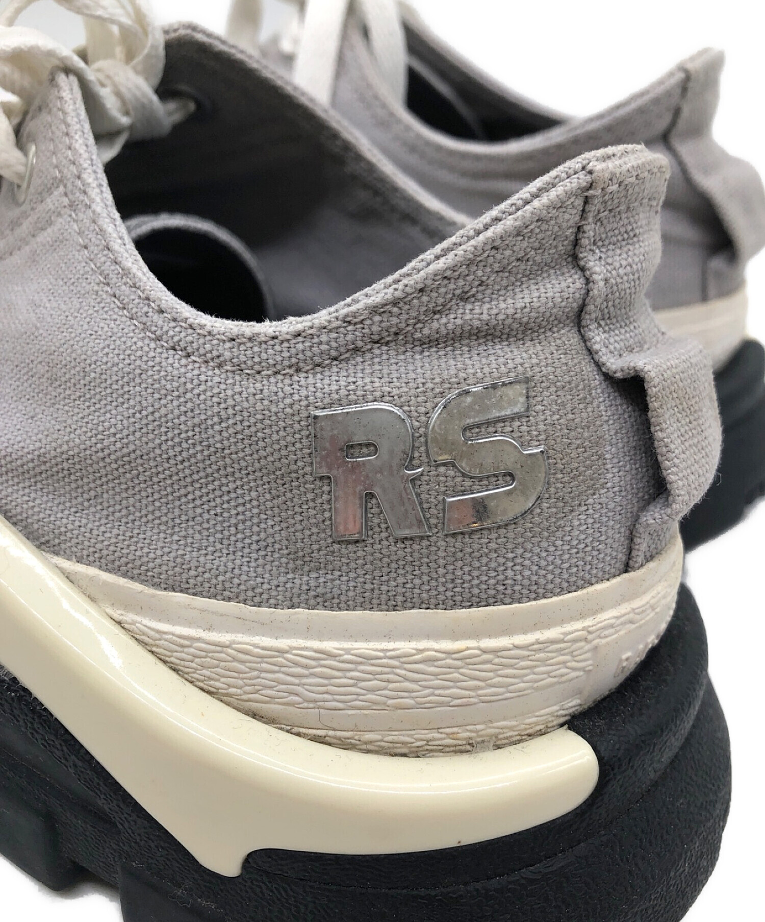 adidas × RAF SIMONS (アディダス×ラフシモンズ) DETROIT RUNNE グレー サイズ:27.0㎝