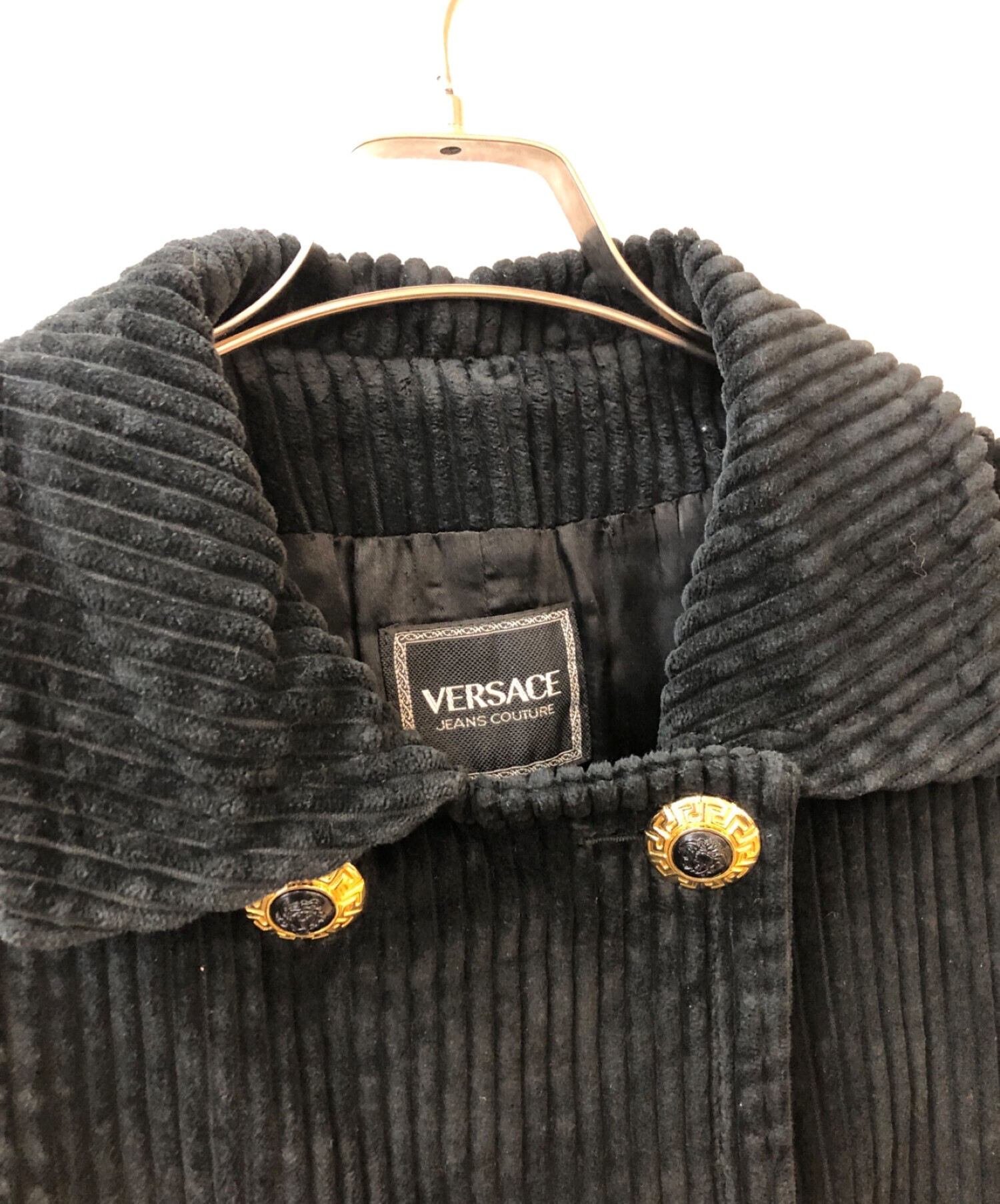 中古・古着通販】VERSACE (ヴェルサーチ) グリークボタン