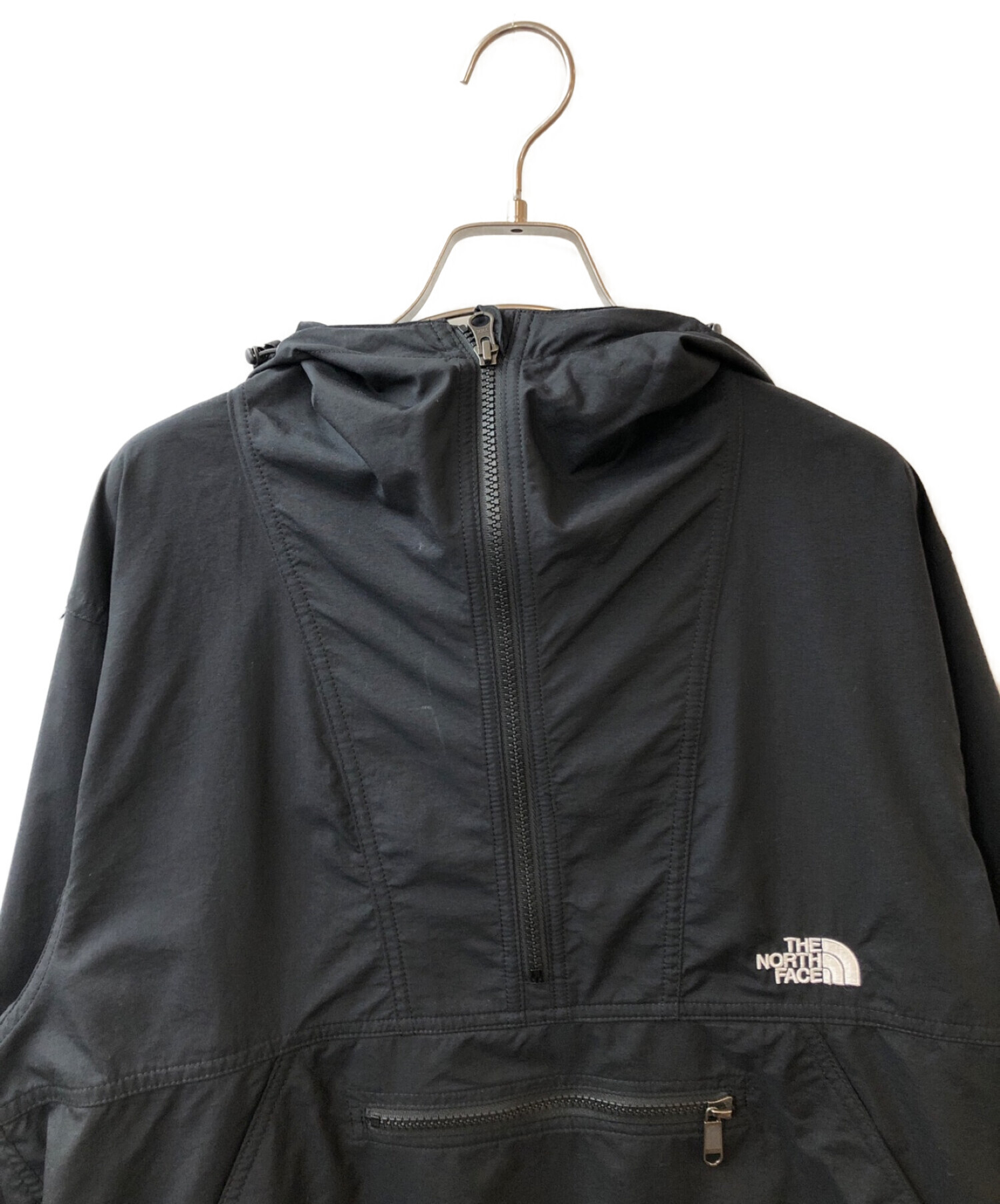 THE NORTH FACE (ザ ノース フェイス) コンパクトアノラック ブラック サイズ:S