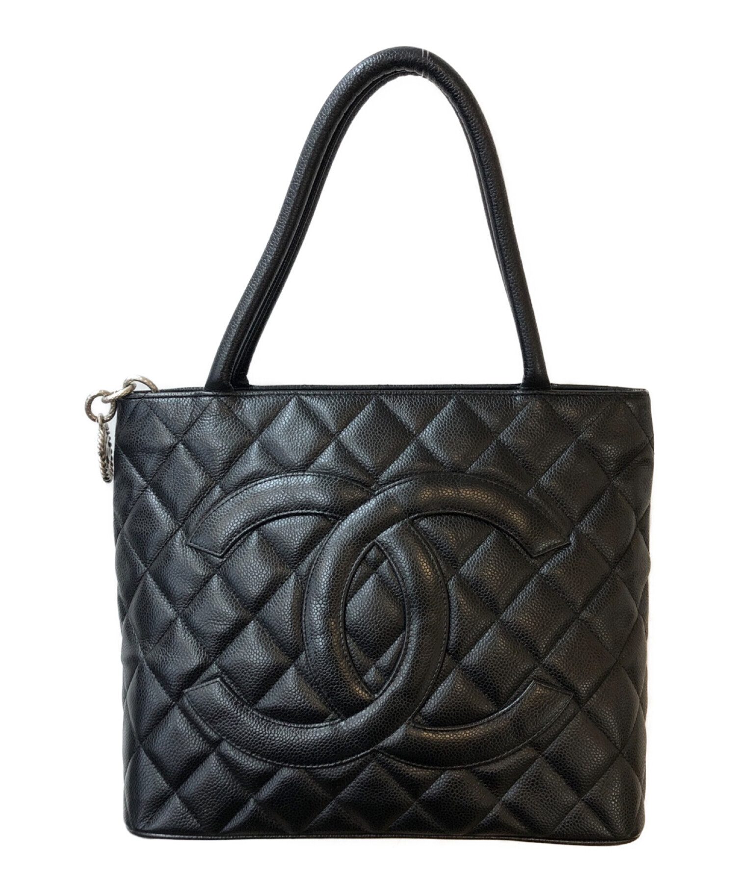 中古・古着通販】CHANEL (シャネル) 復刻トートバッグ ブラック