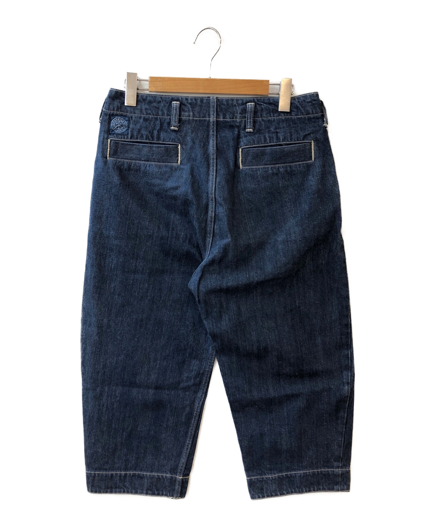 Porter Classic (ポータークラシック) DENIM WIDE PANTS 2016 インディゴ サイズ:S