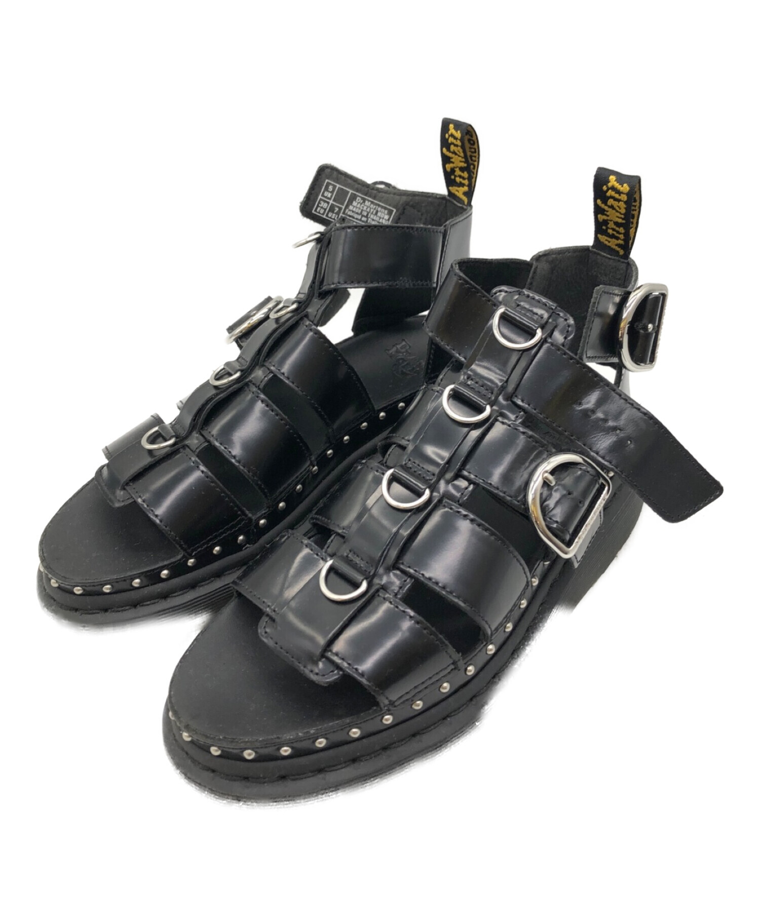 Dr.Martens (ドクターマーチン) スタッズグルカサンダル ブラック サイズ:UK5