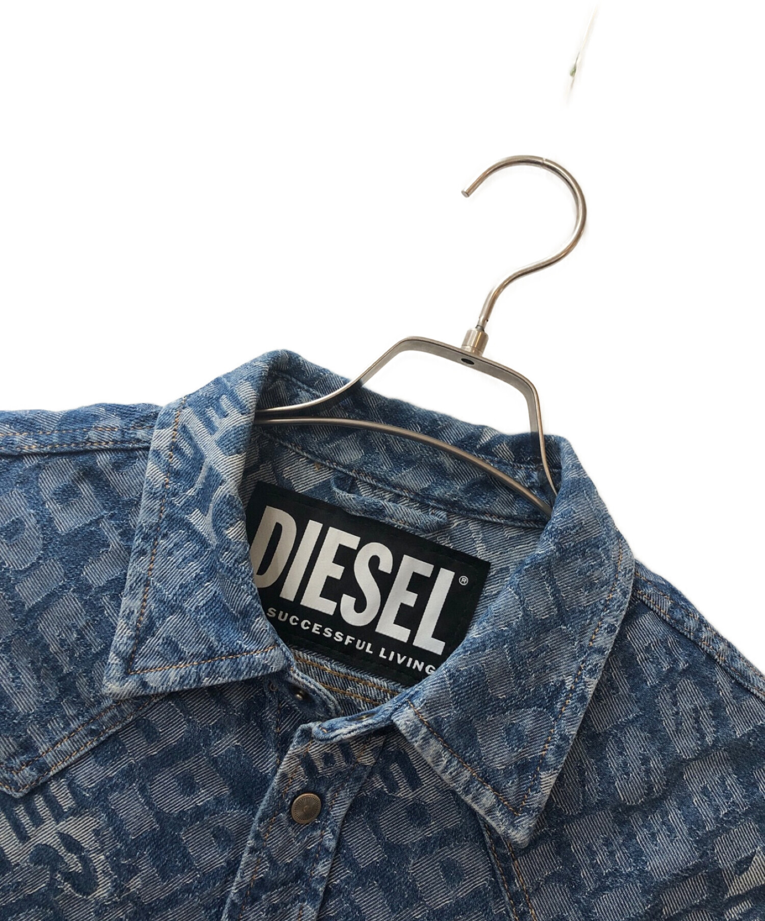 DIESEL (ディーゼル) D-LEO CAMICIA DENIM SHIRT インディゴ サイズ:XL