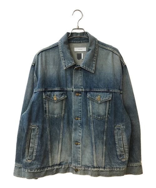 中古・古着通販】FACETASM (ファセッタズム) WASHED RIB DENIM JACKET