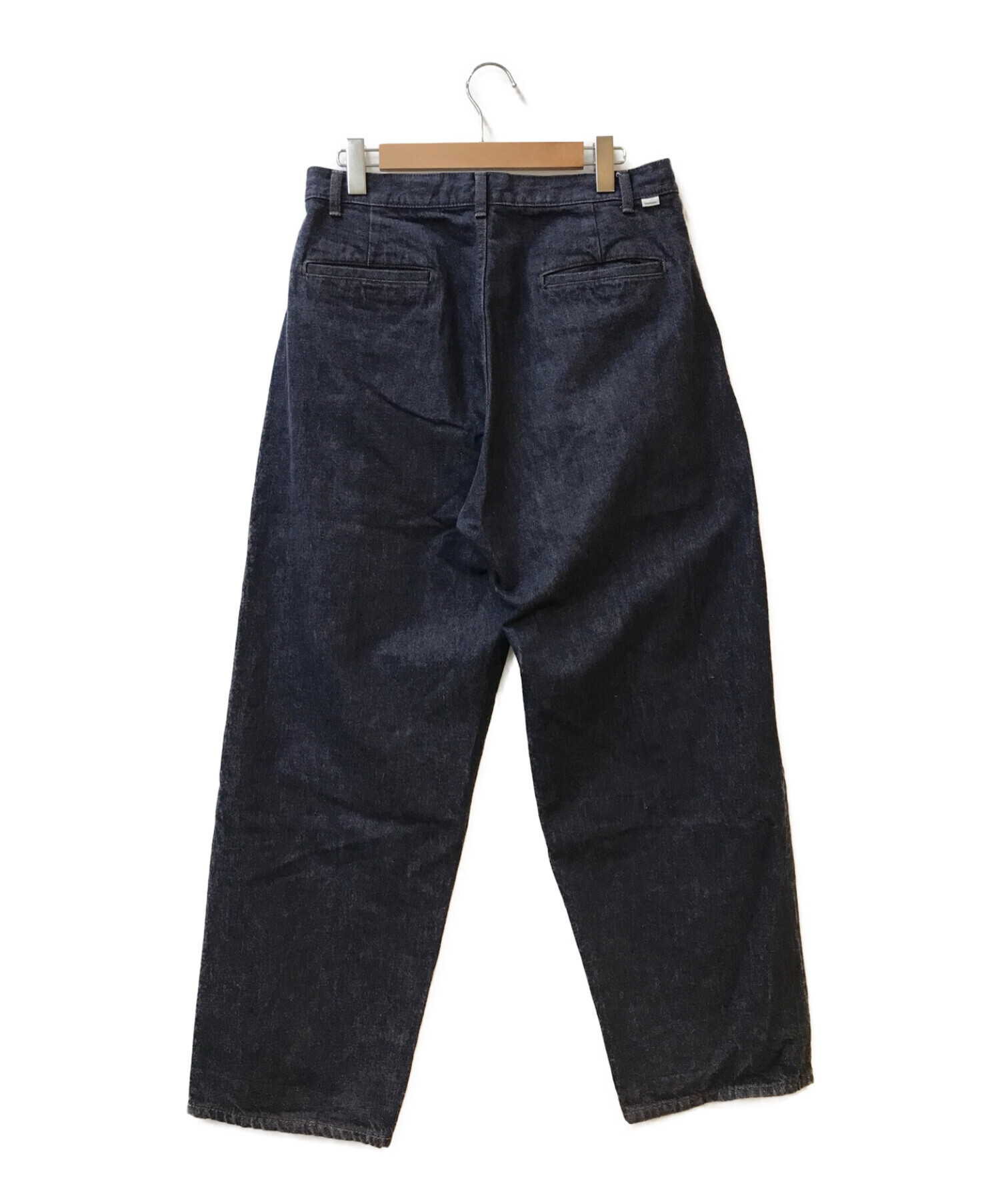 Graphpaper (グラフペーパー) Colorfast Denim Two Tuck Pants インディゴ サイズ:2