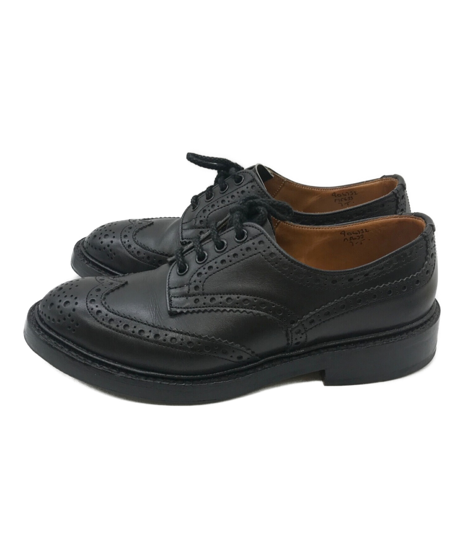 Tricker's (トリッカーズ) BOURTON ブラック サイズ:7