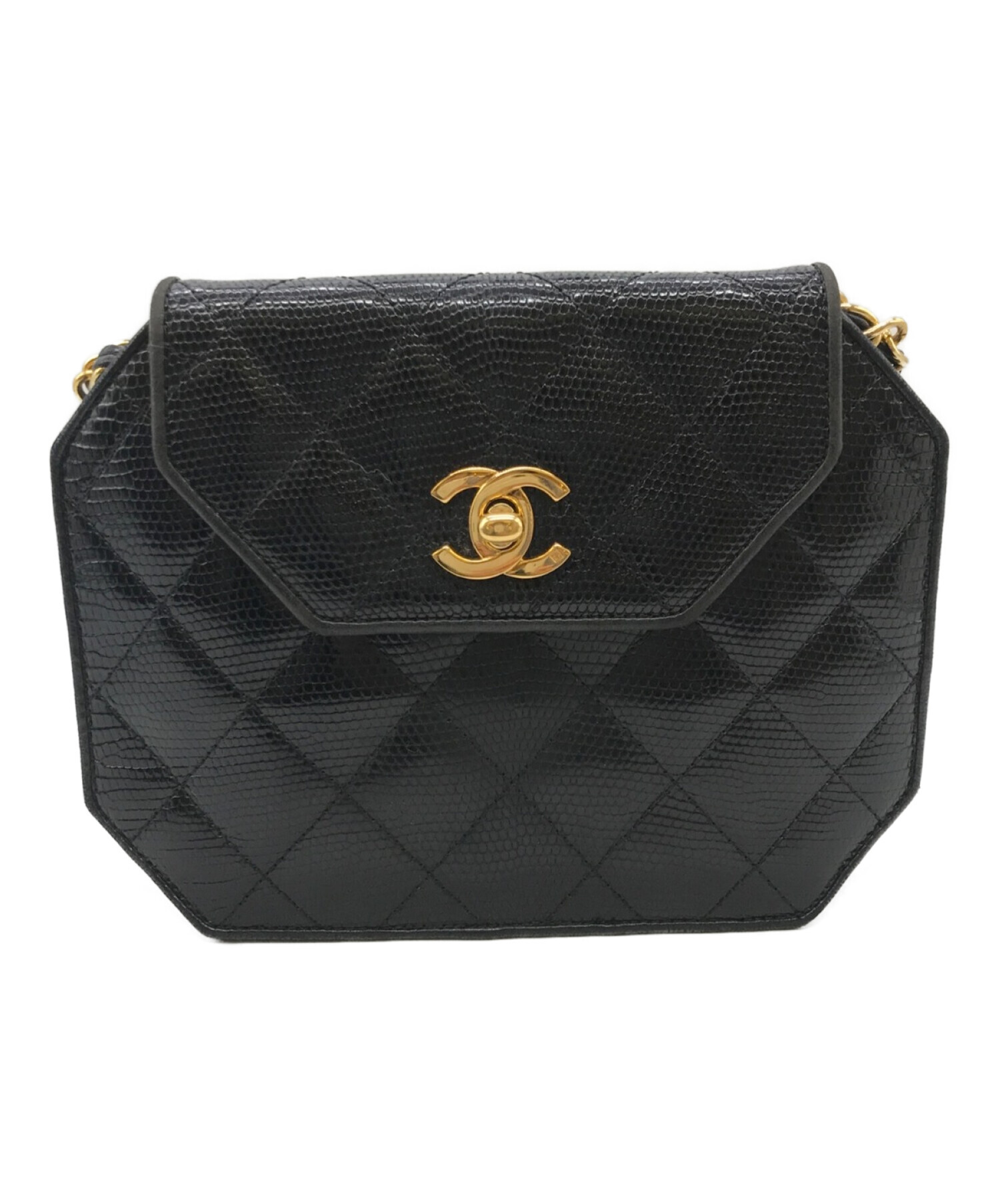 中古・古着通販】CHANEL (シャネル) オクタゴンチェーンショルダー 