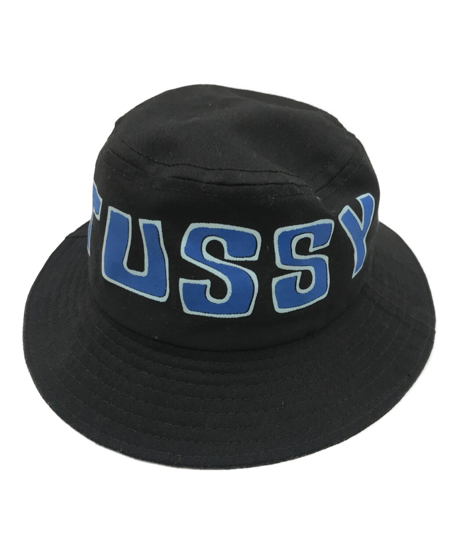 stussy (ステューシー) USA製バケットハット ブラック サイズ:S/M