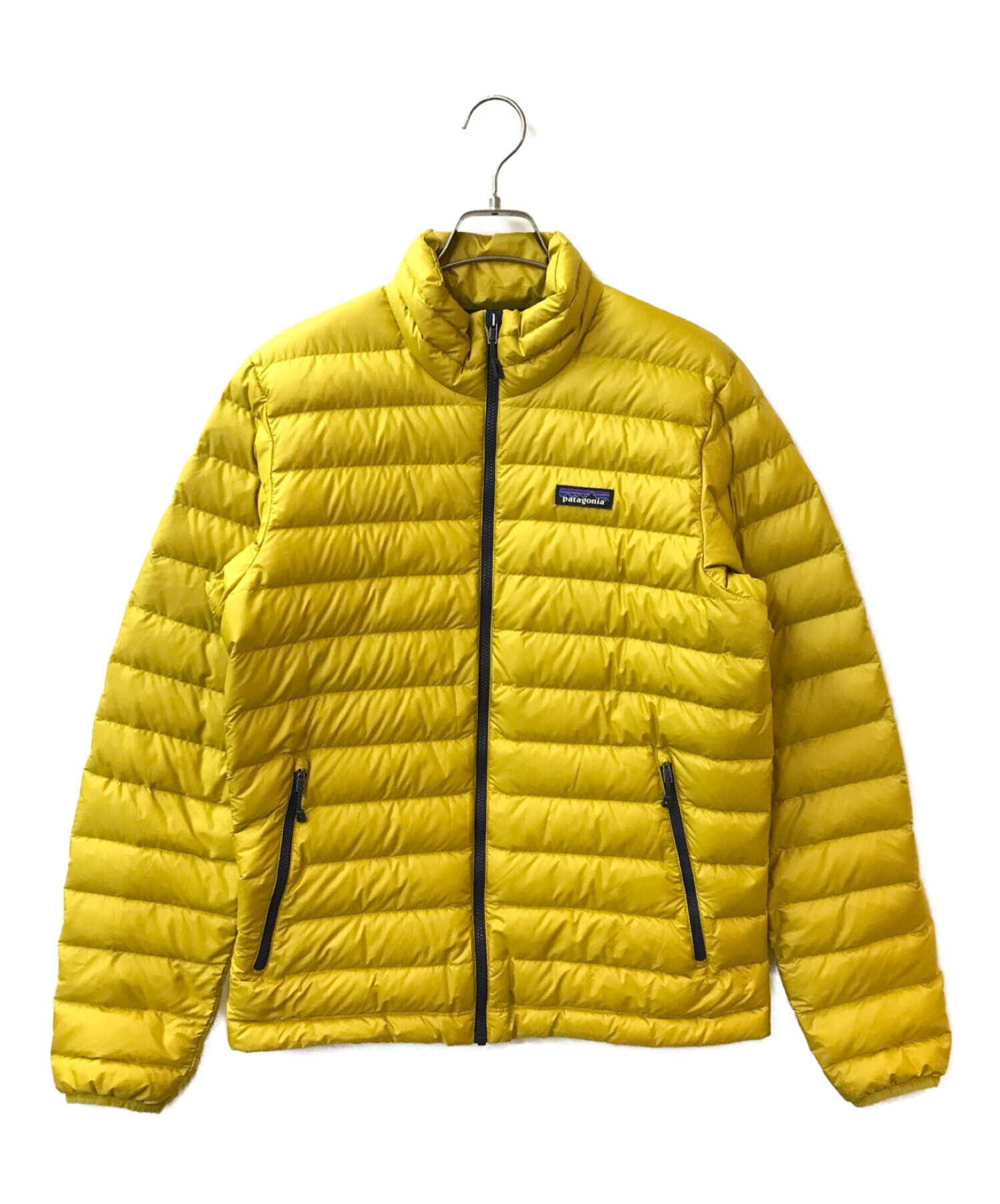 patagonia パタゴニアパッカブルダウンジャケット Sサイズ イエロー黄色-