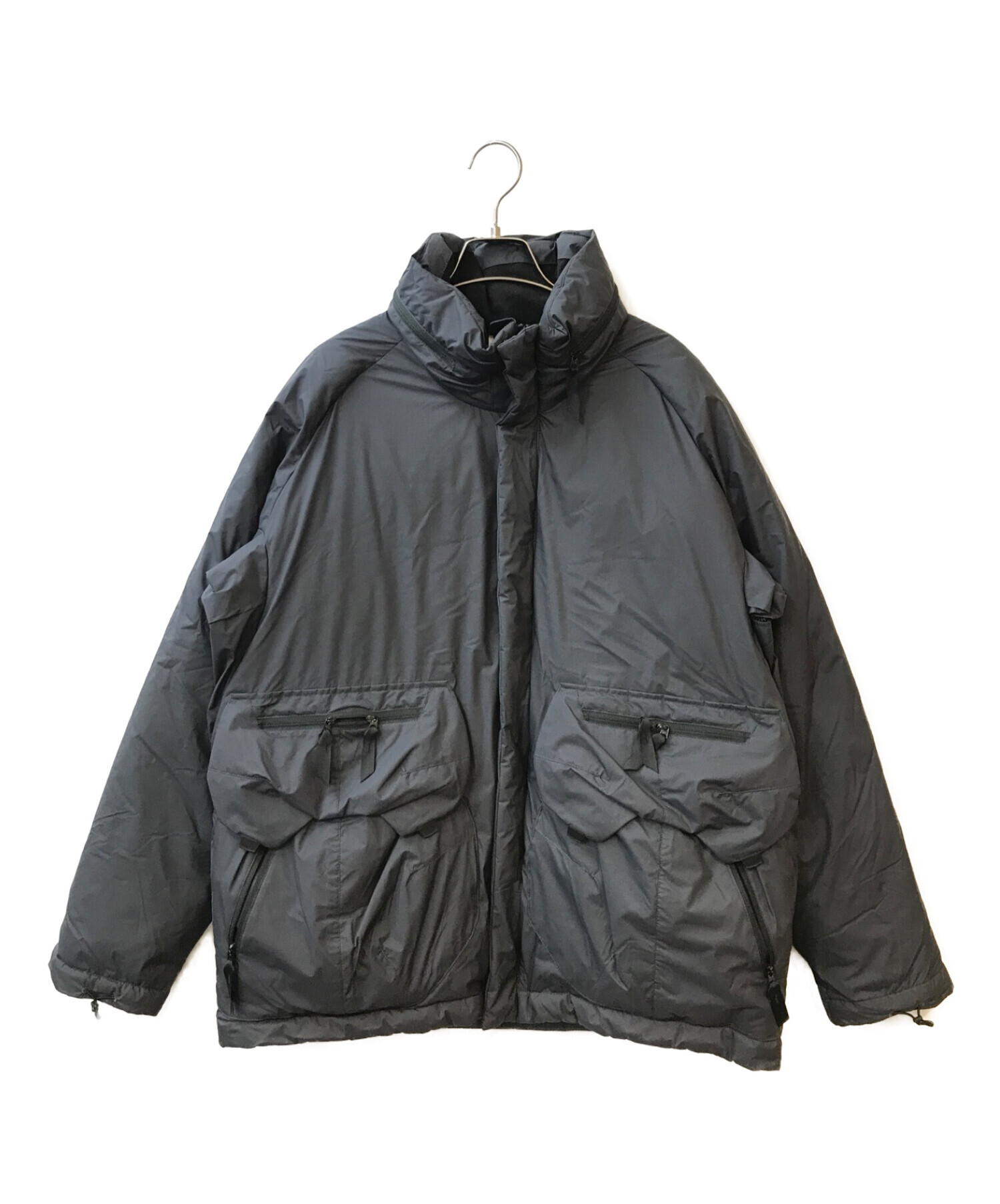 alk phenix (アルクフェニックス) Zak down jacket グレー サイズ:Ⅿ