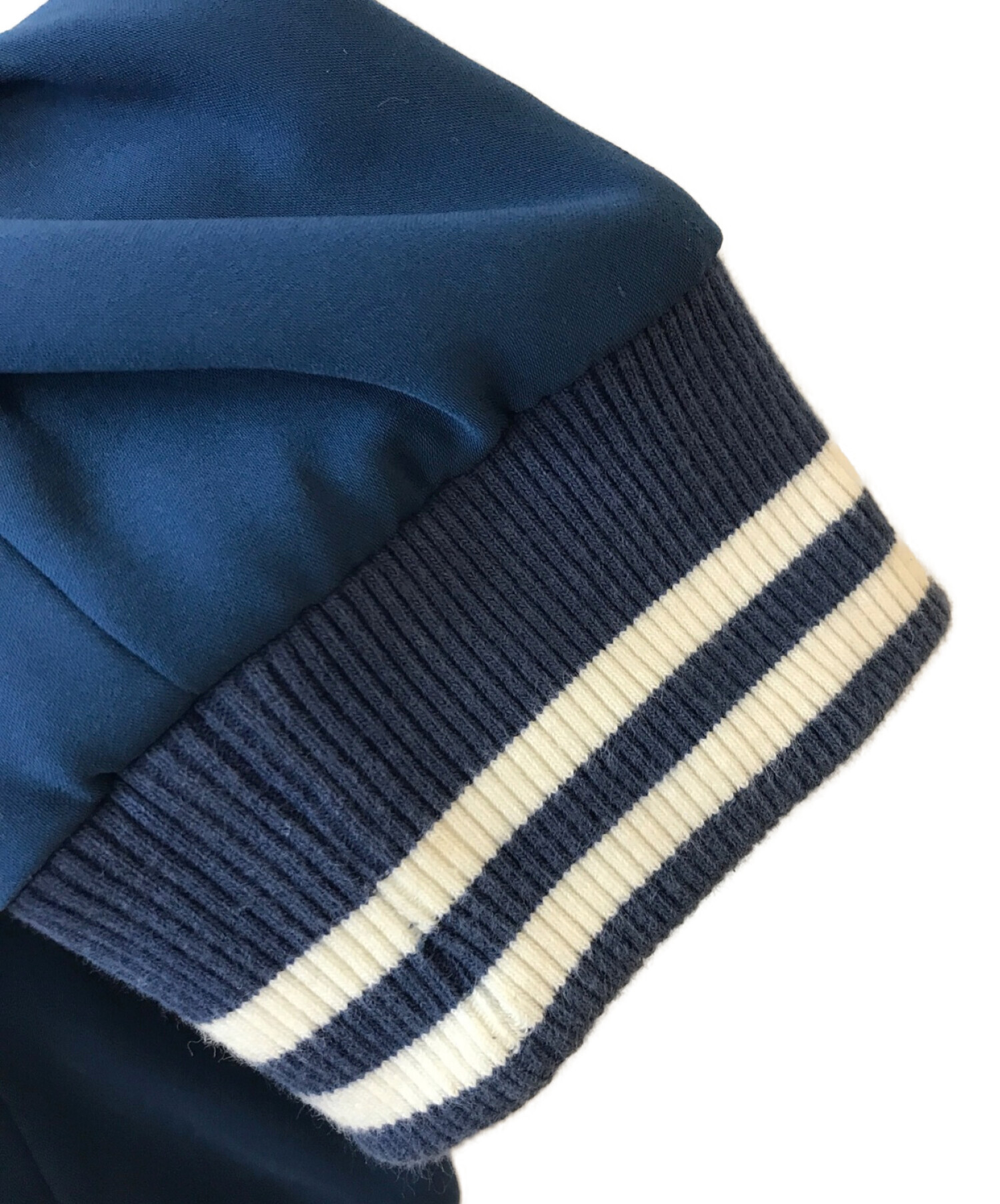 hazama (ハザマ) スタジャンとジャケットの二重装 ブルー サイズ:不明