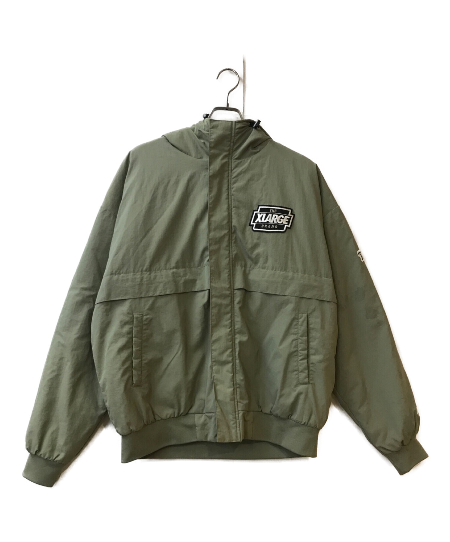 中古・古着通販】X-LARGE (エクストララージ) NYLON PUFFER JACKET