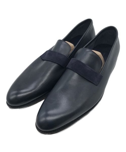 中古・古着通販】JOHN LOBB (ジョンロブ) WELLS ネイビー サイズ:6E｜ブランド・古着通販 トレファク公式【TREFAC  FASHION】スマホサイト