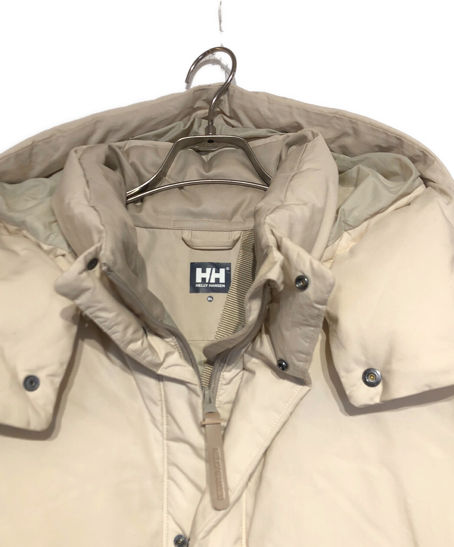 中古・古着通販】HELLY HANSEN (ヘリーハンセン) emmi atelier (エミアトリエ) Arendal Down Jacket  アイボリー サイズ:XL｜ブランド・古着通販 トレファク公式【TREFAC FASHION】スマホサイト