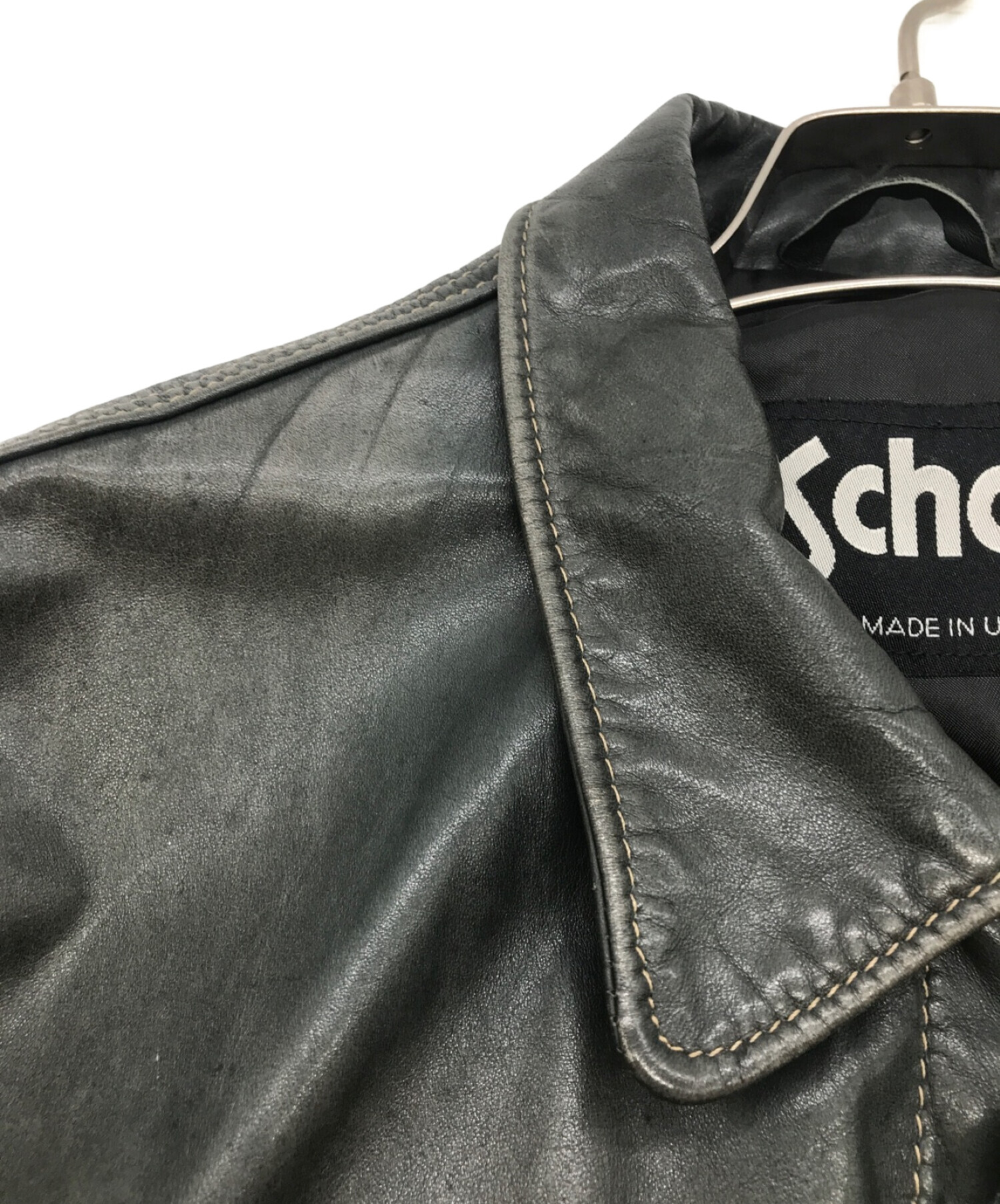 中古・古着通販】Schott (ショット) レザートラッカージャケット