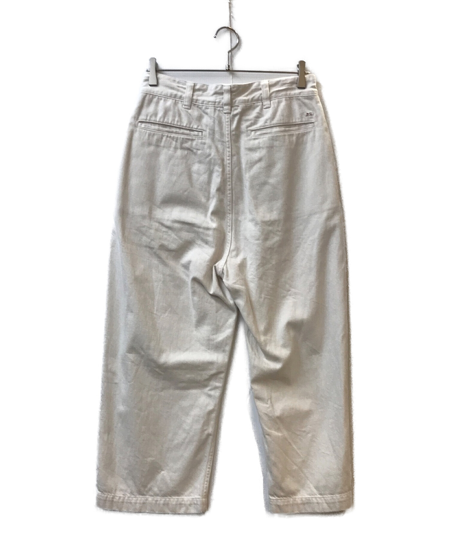 Porter Classic (ポータークラシック) SUMMER WHITE PANTS ホワイト サイズ:S