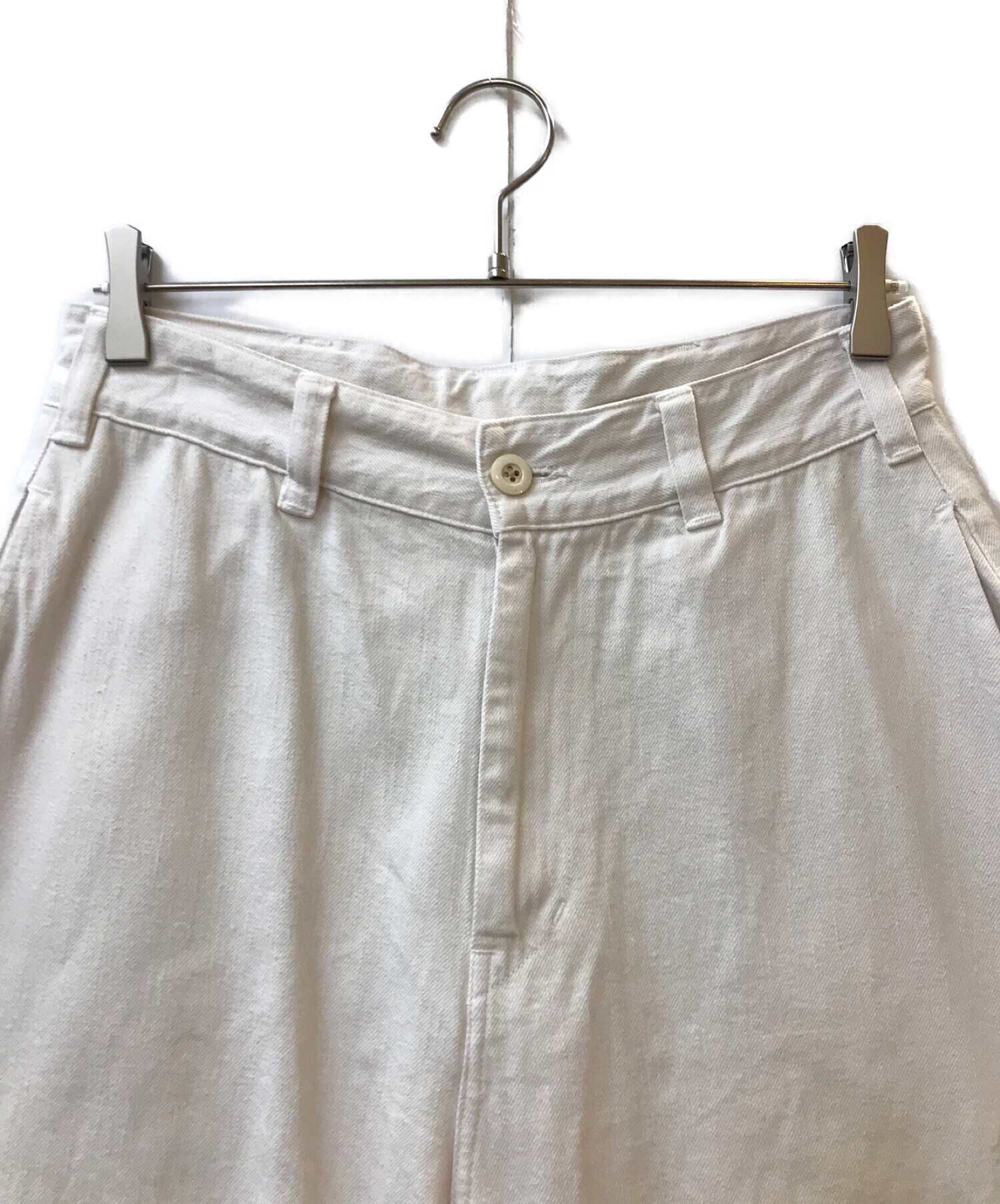 Porter Classic (ポータークラシック) SUMMER WHITE PANTS ホワイト サイズ:S