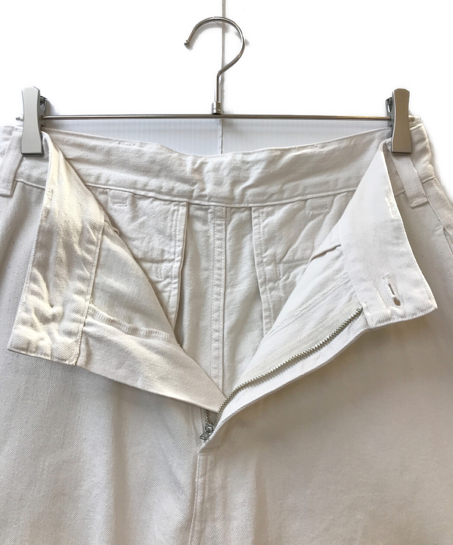 Porter Classic (ポータークラシック) SUMMER WHITE PANTS ホワイト サイズ:S