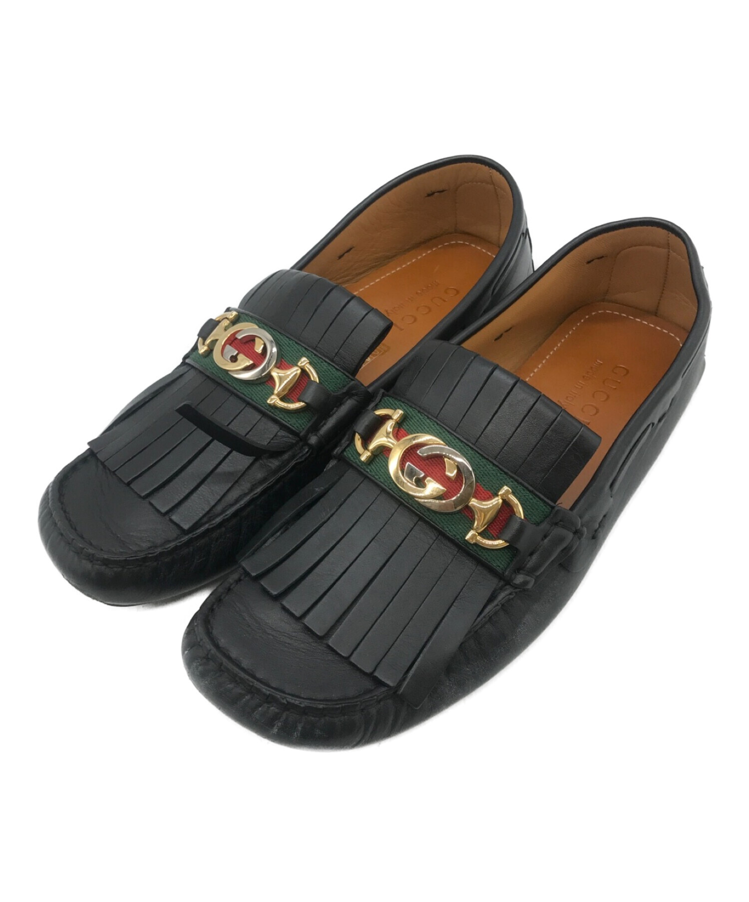 中古・古着通販】GUCCI (グッチ) インターロッキングウェブフリンジ