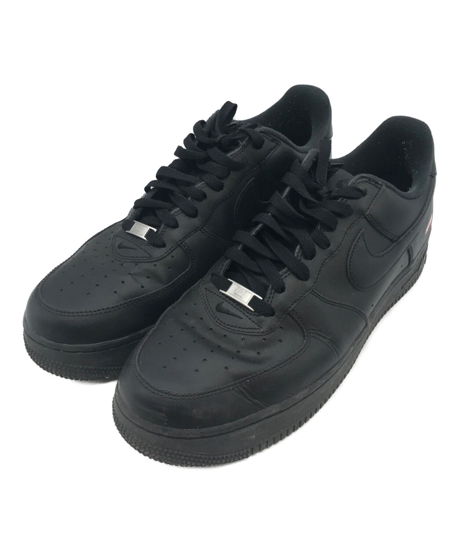 Supreme air force1 black 黒靴/シューズ - スニーカー