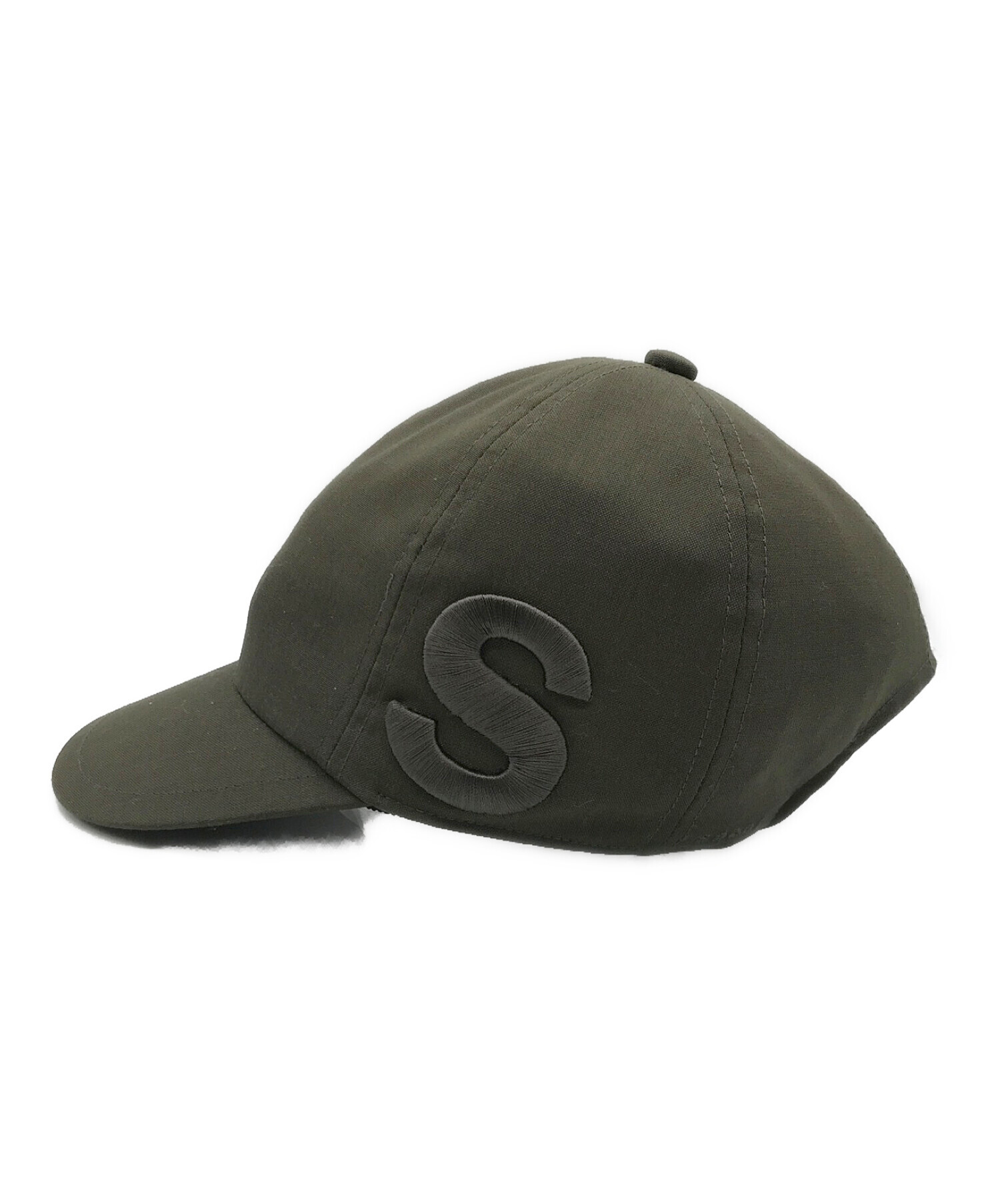 サカイ sacai 22SS バッファローチェック キャップ 帽子 グリーン - 帽子
