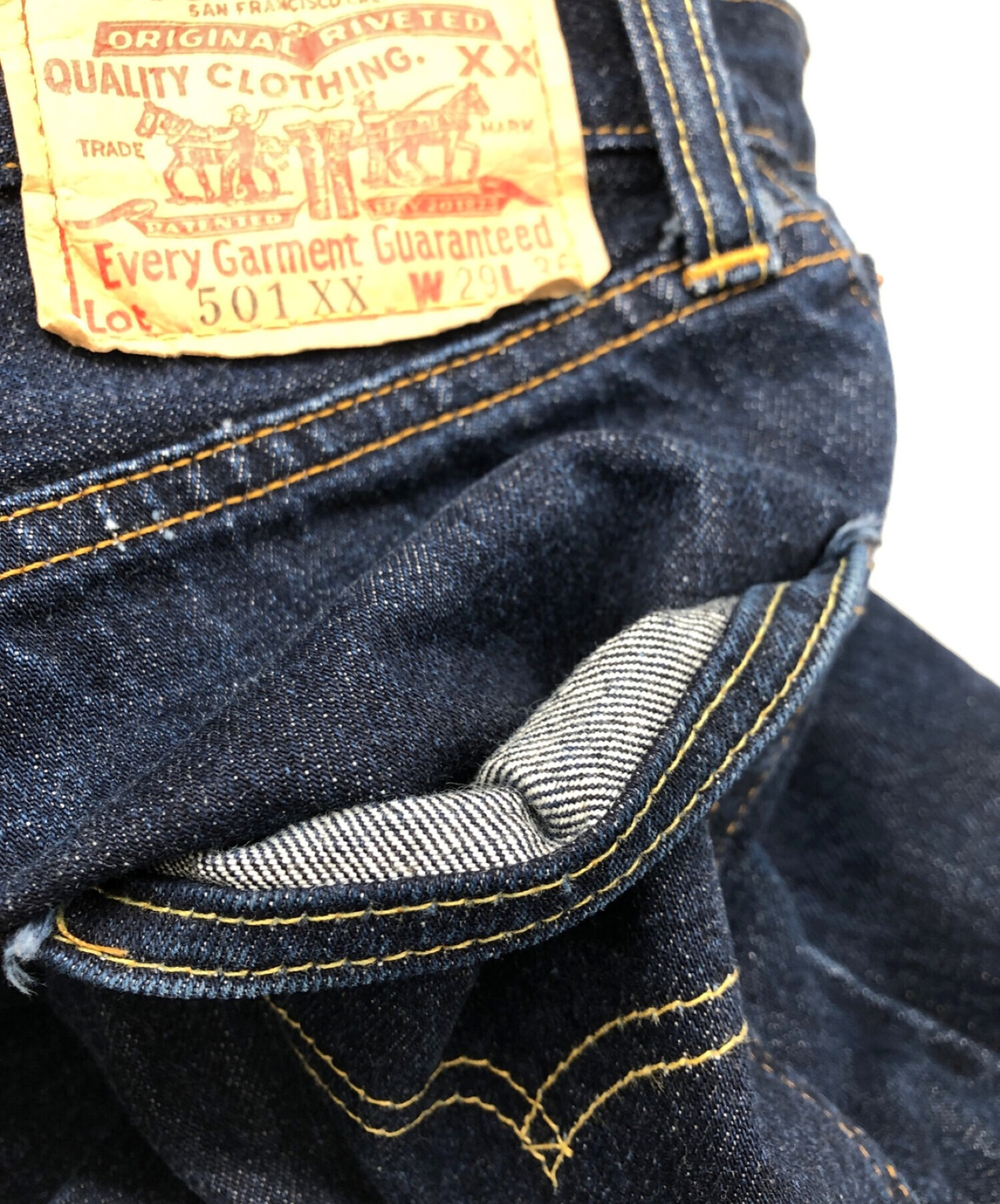 中古・古着通販】LEVI'S (リーバイス) 501XX復刻デニムパンツ