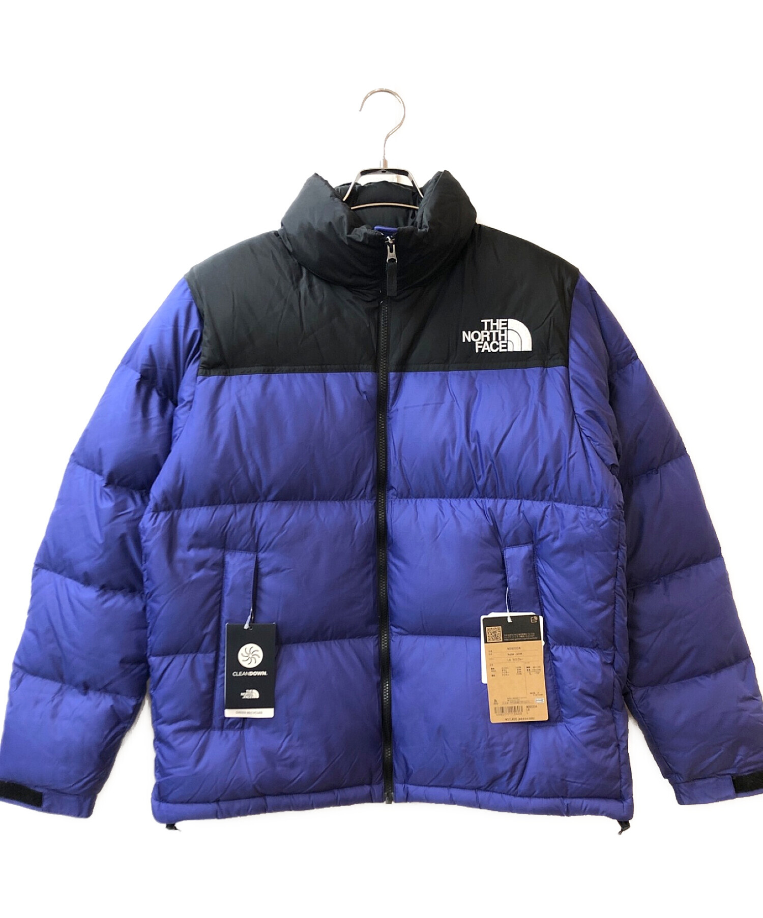 THE NORTH FACE/ノースフェイス/ブルーヌプシジャケット/Lフードあり収納可