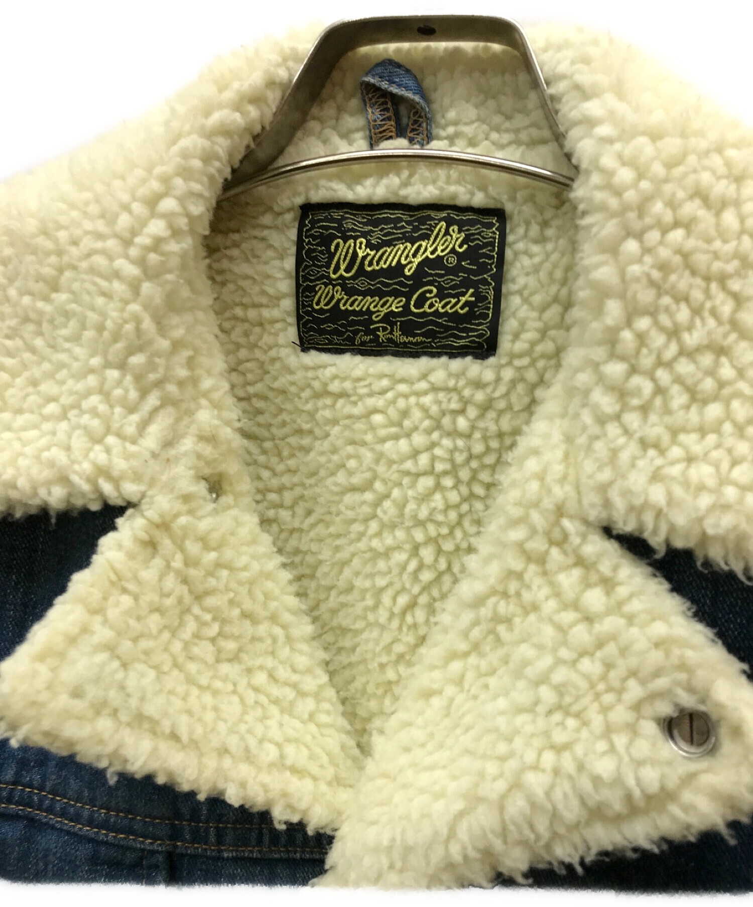 中古・古着通販】Wrangler (ラングラー) Ron Herman (ロンハーマン) コンチョボタンランチジャケット インディゴ  サイズ:M｜ブランド・古着通販 トレファク公式【TREFAC FASHION】スマホサイト