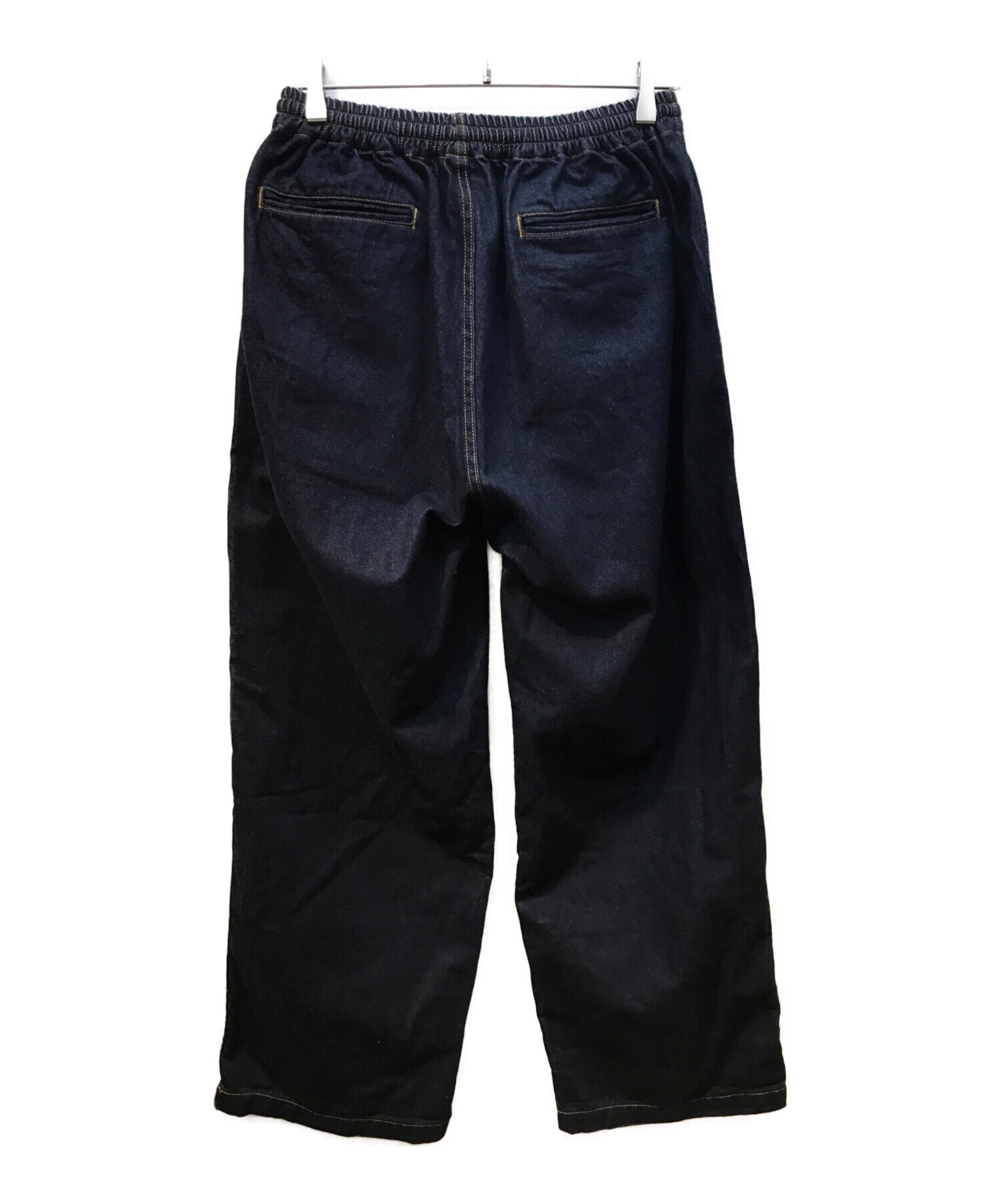 Graphpaper (グラフペーパー) Denim Baggy Pant ブルー サイズ:FREE