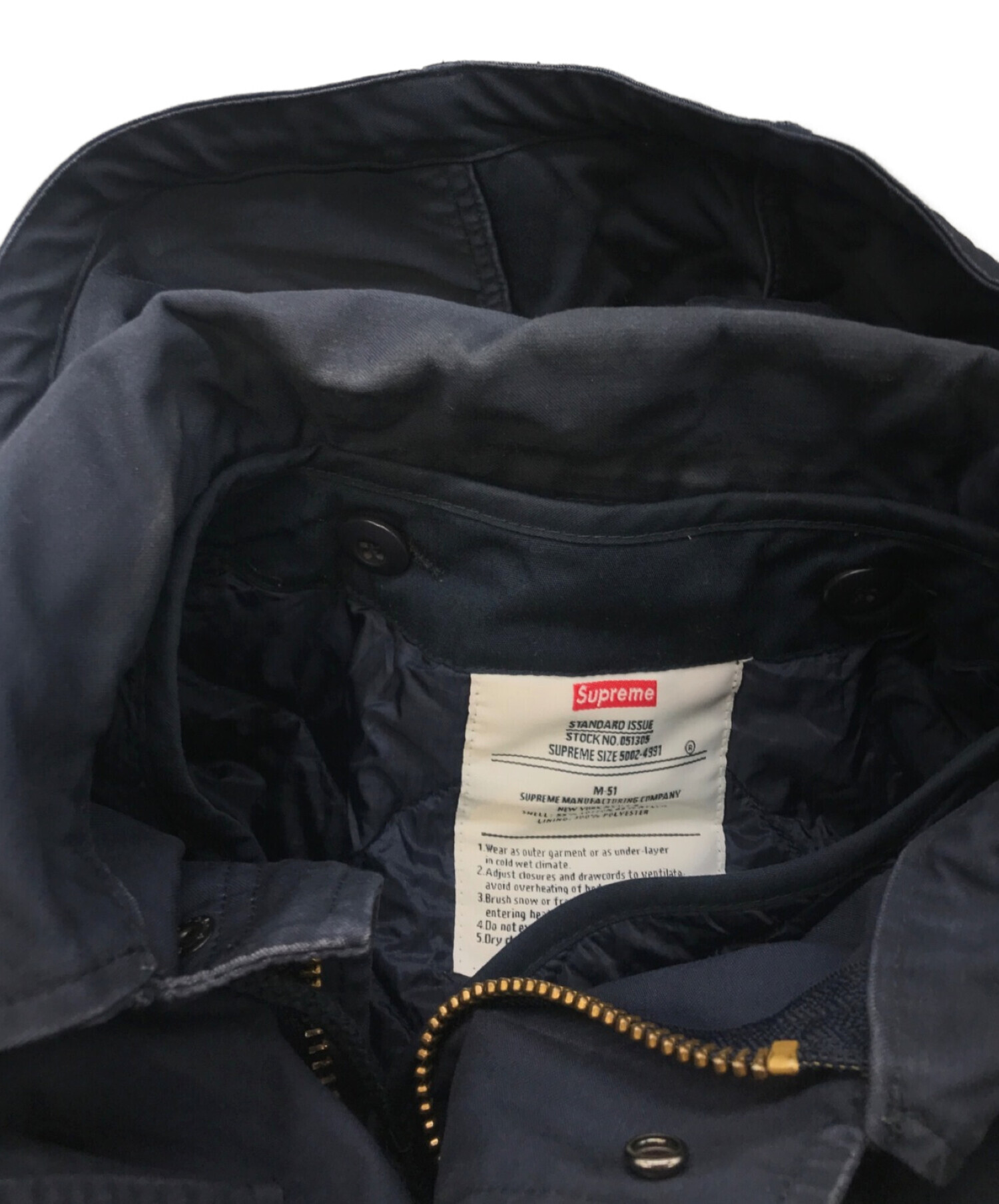 SUPREME (シュプリーム) MARK GONZALES (マーク・ゴンザレス) M-51 Jacket ネイビー サイズ:S