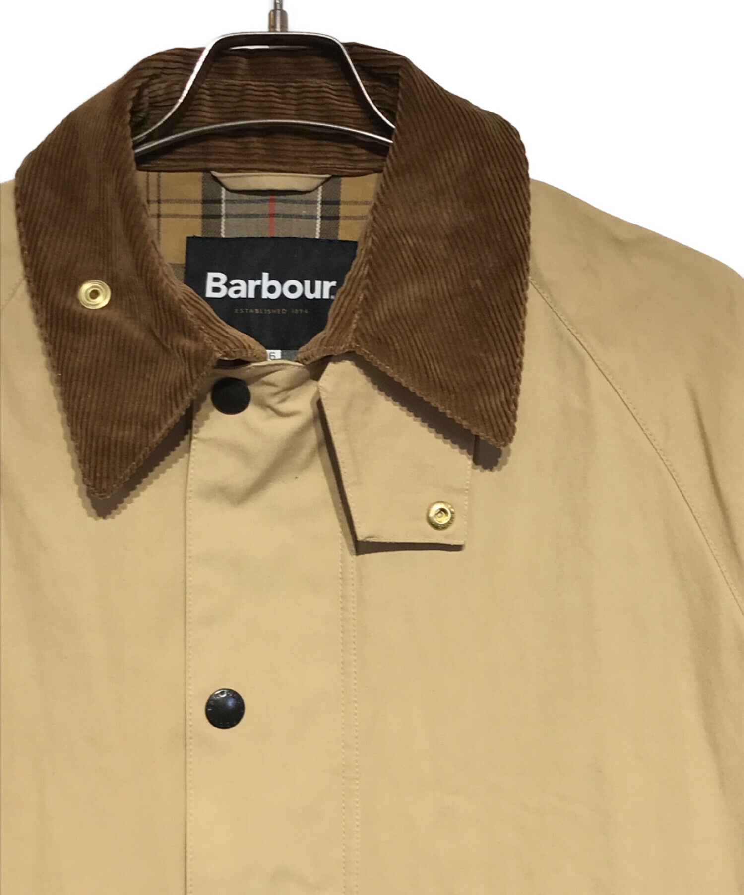 Barbour (バブアー) Spick and Span (スピックアンドスパン) GAMEFAIR SP COAT ベージュ サイズ:36