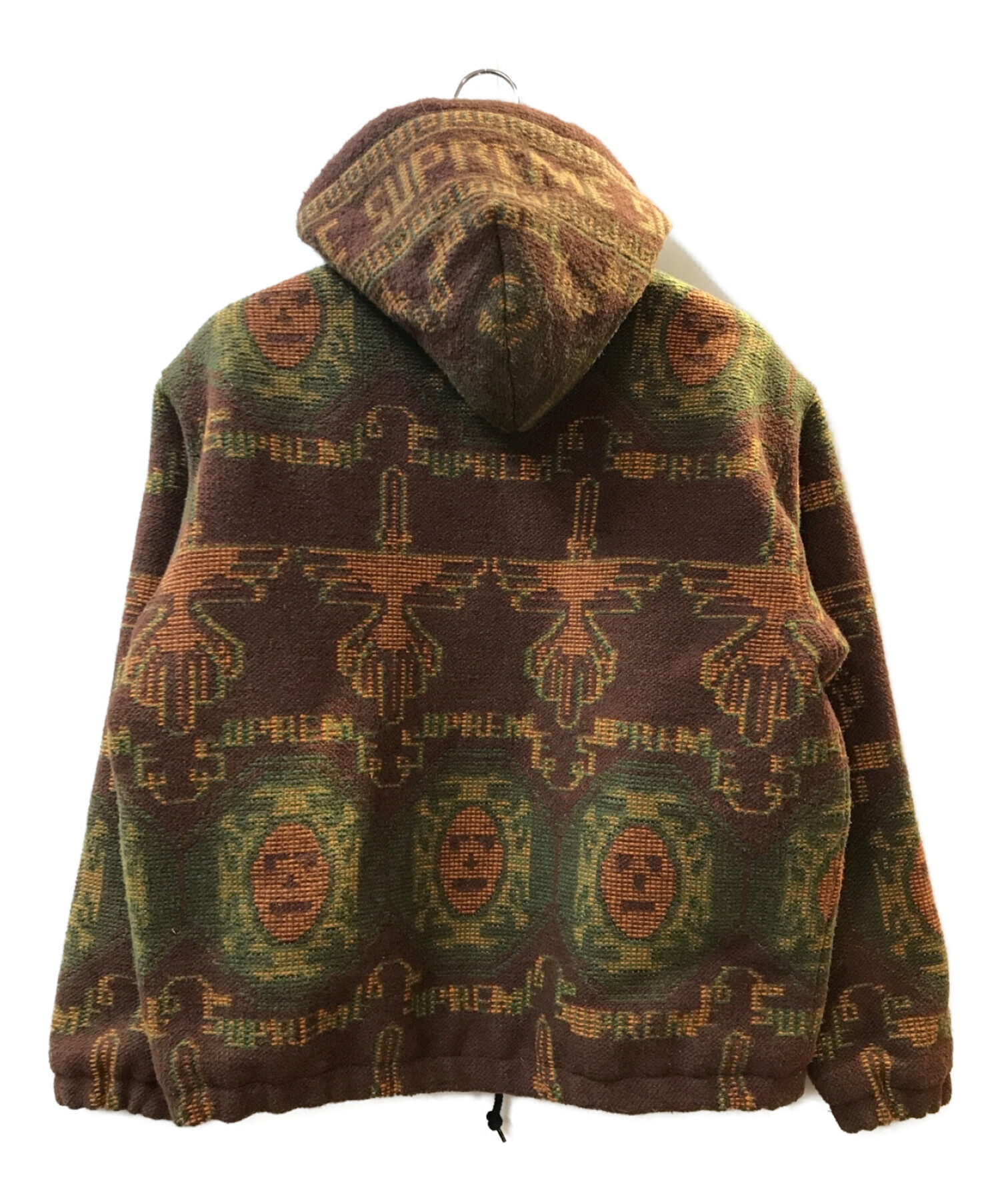 中古・古着通販】Supreme (シュプリーム) Woven Hooded Jacket ブラウン サイズ:S｜ブランド・古着通販  トレファク公式【TREFAC FASHION】スマホサイト