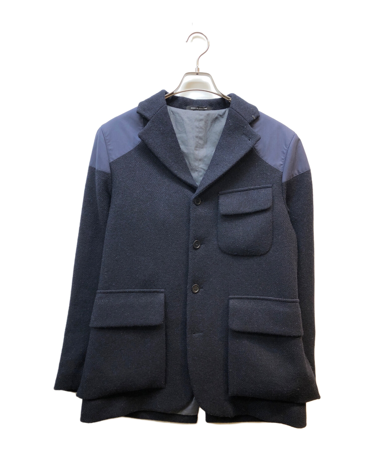 NIGEL CABOURN (ナイジェルケーボン) Harris Tweed (ハリスツイード) CLASSIC MALLORY JACKET  ネイビー サイズ:46