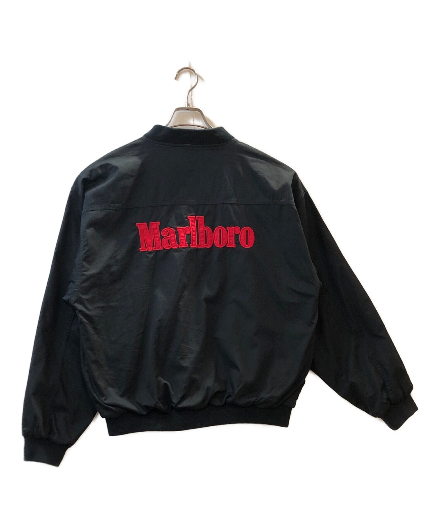 marlboro (マルボロ) リバーシブルバックロゴブルゾン ブラック サイズ:L