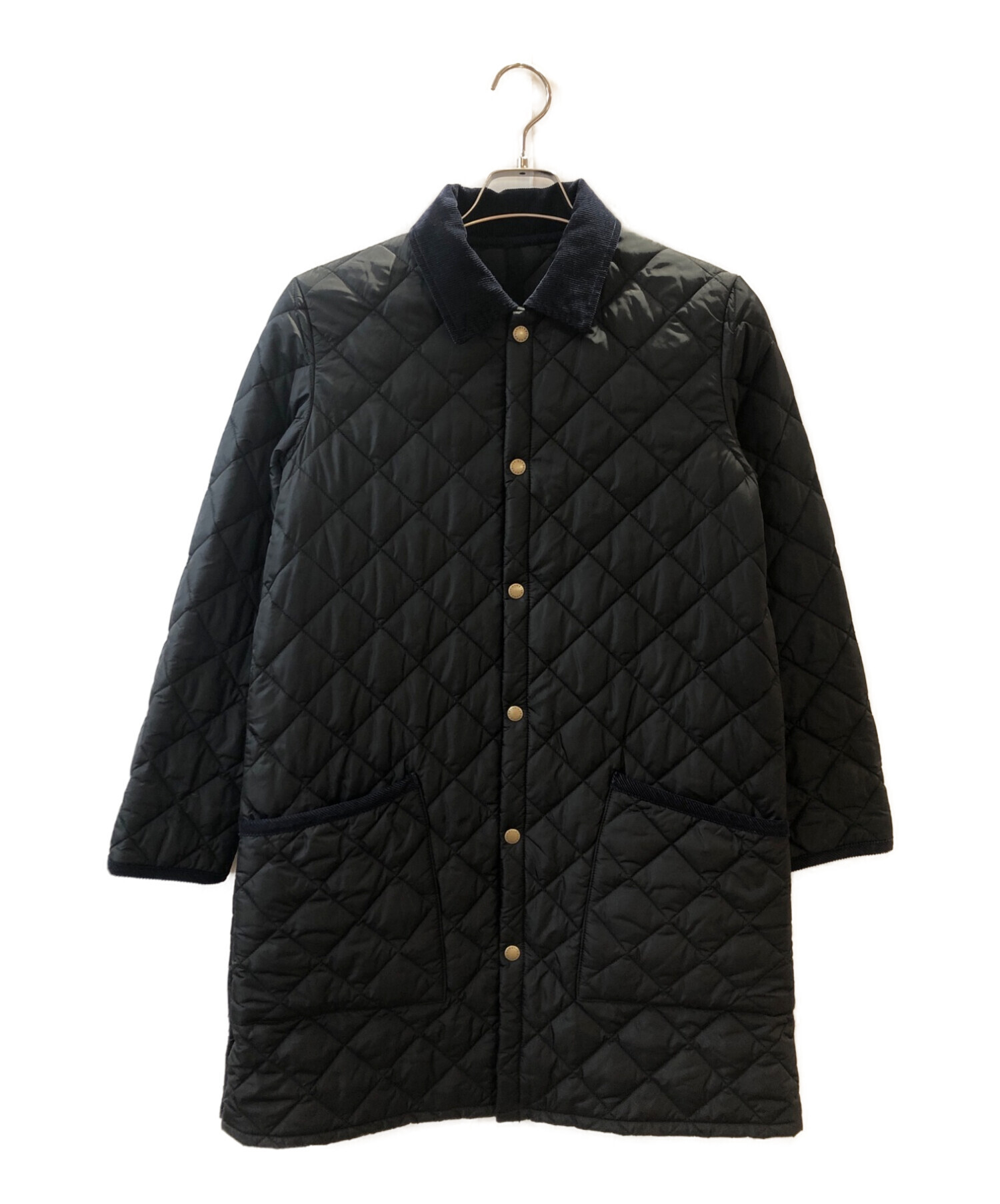 中古・古着通販】Barbour (バブアー) キルティングジャケット ブラック