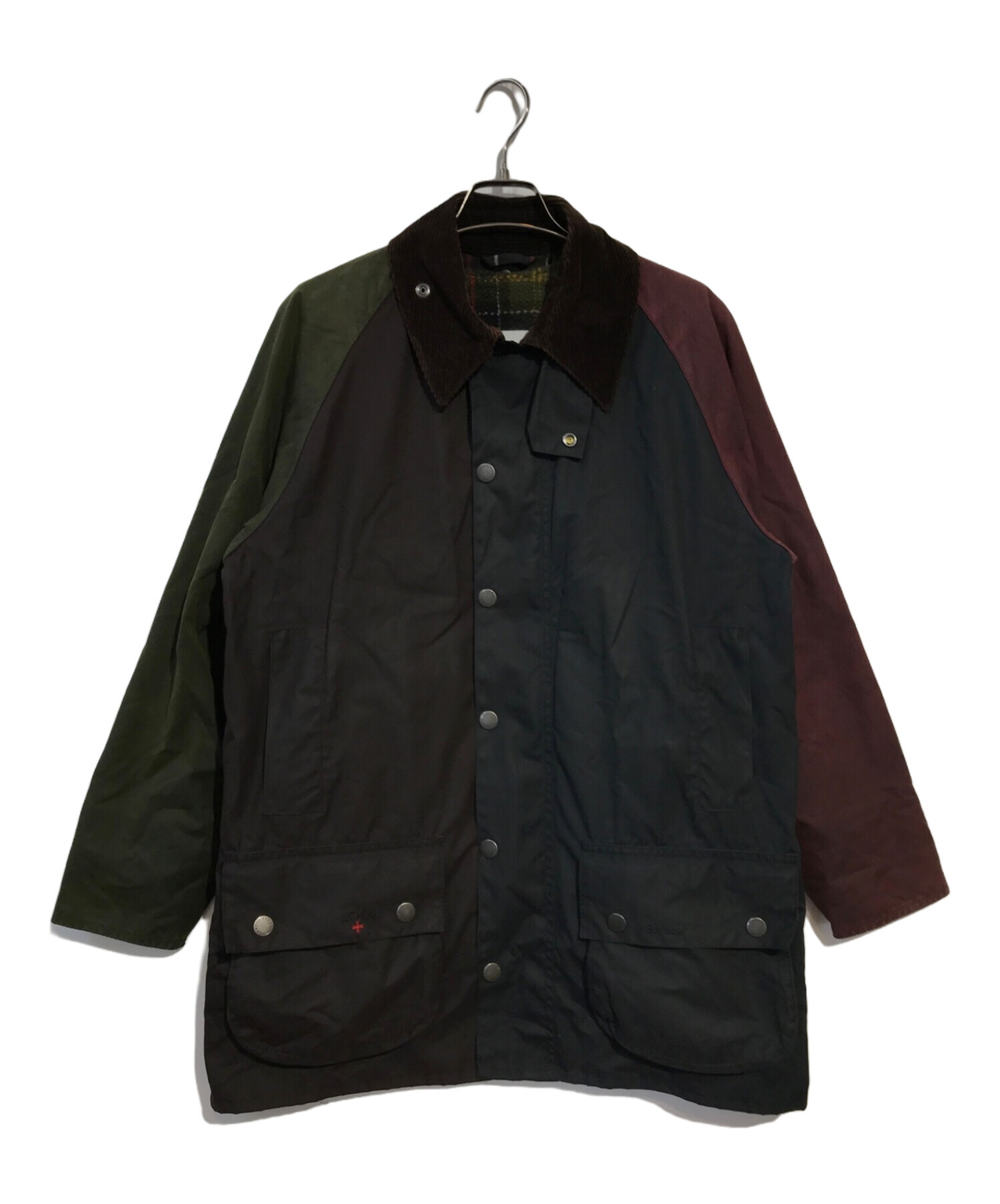 Barbour (バブアー) Noah (ノア) Beaufort コットンワックスドジャケット マルチカラー サイズ:S