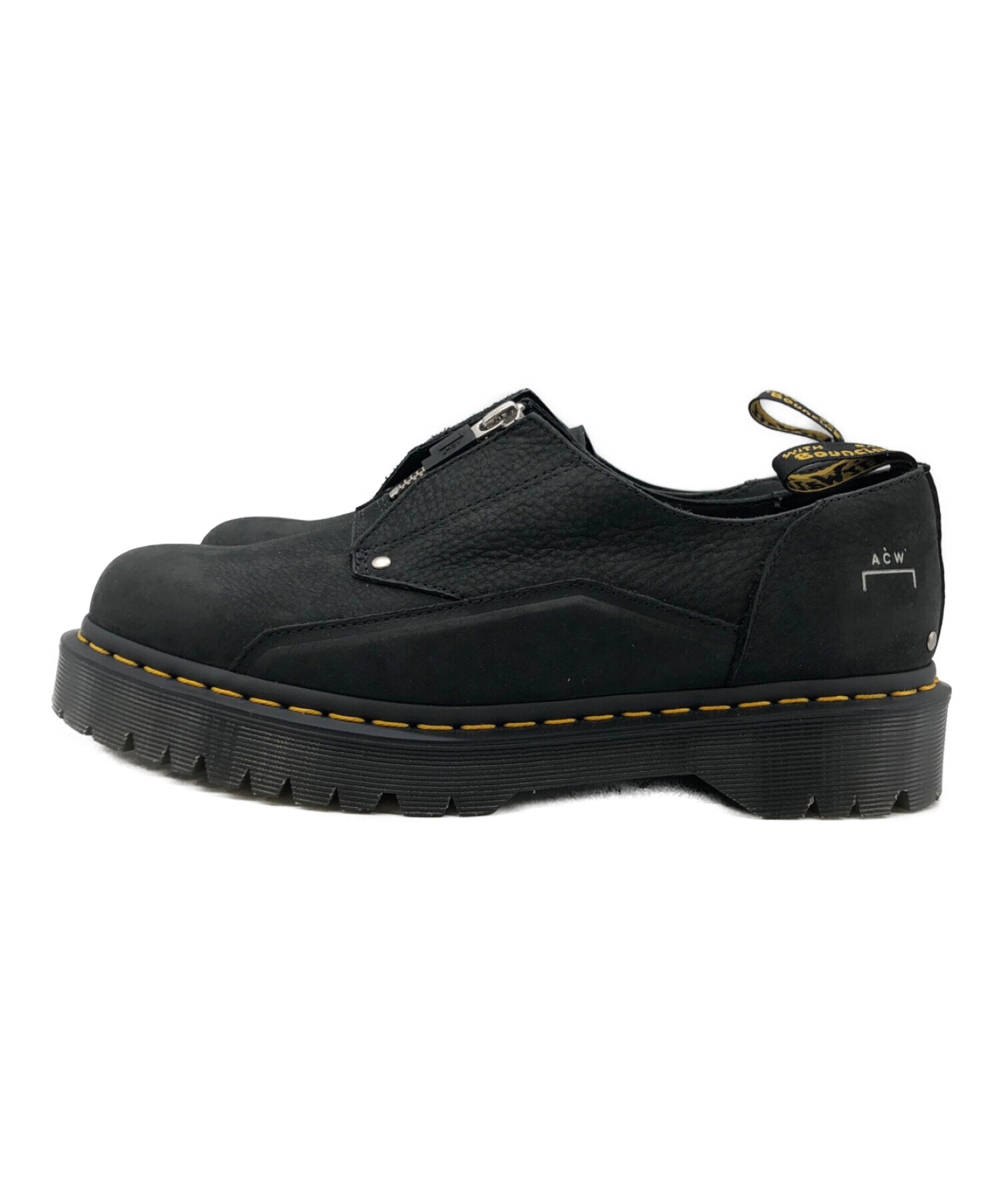 中古・古着通販】Dr.Martens (ドクターマーチン) A-COLD-WALL (ア・コールド・ウォール) 1461 BEX ACW ブラック  サイズ:UK8｜ブランド・古着通販 トレファク公式【TREFAC FASHION】スマホサイト