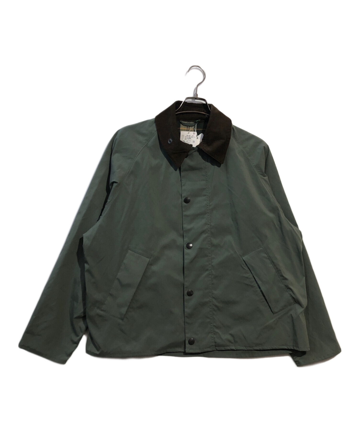 中古・古着通販】Barbour (バブアー) JOURNAL STANDARD relume (ジャーナルスタンダード レリューム) 別注  TRANSPORT JACKET トラッカージャケット グリーン サイズ:40 未使用品｜ブランド・古着通販 トレファク公式【TREFAC  FASHION】スマホサイト