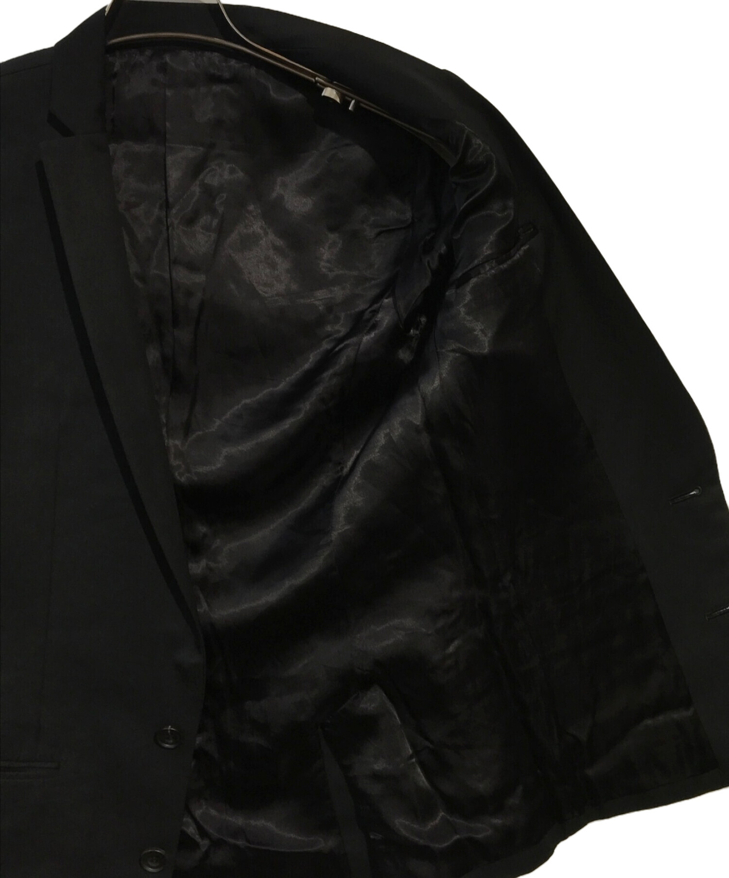 PRADA (プラダ) 2Bテーラードジャケット ブラック サイズ:42