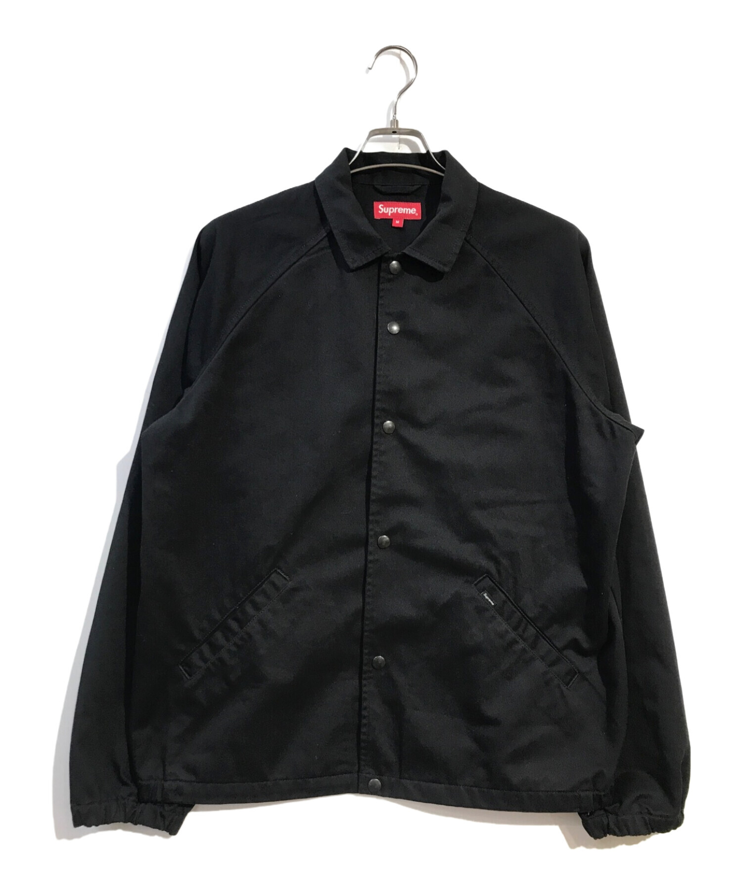 中古・古着通販】Supreme (シュプリーム) ANTIHERO (アンタイヒーロー) Snap Front Twill Jacket ブラック  サイズ:M｜ブランド・古着通販 トレファク公式【TREFAC FASHION】スマホサイト