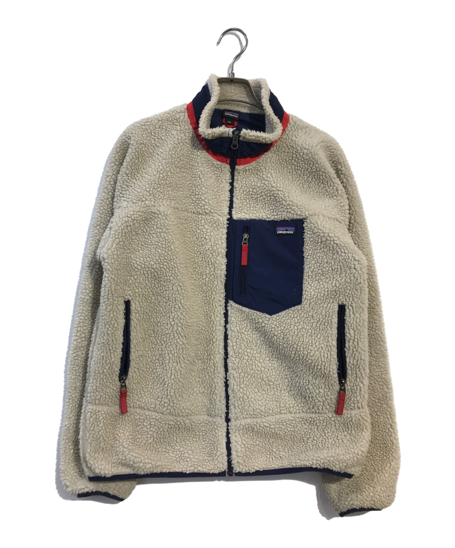 中古・古着通販】Patagonia (パタゴニア) レトロXフリースジャケット ホワイト サイズ:XXL(16-18)｜ブランド・古着通販  トレファク公式【TREFAC FASHION】スマホサイト