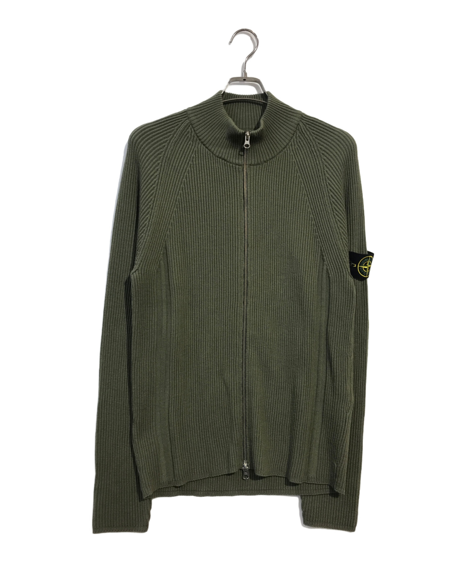 中古・古着通販】STONE ISLAND (ストーンアイランド) ドライバーズニット グリーン サイズ:L｜ブランド・古着通販  トレファク公式【TREFAC FASHION】スマホサイト