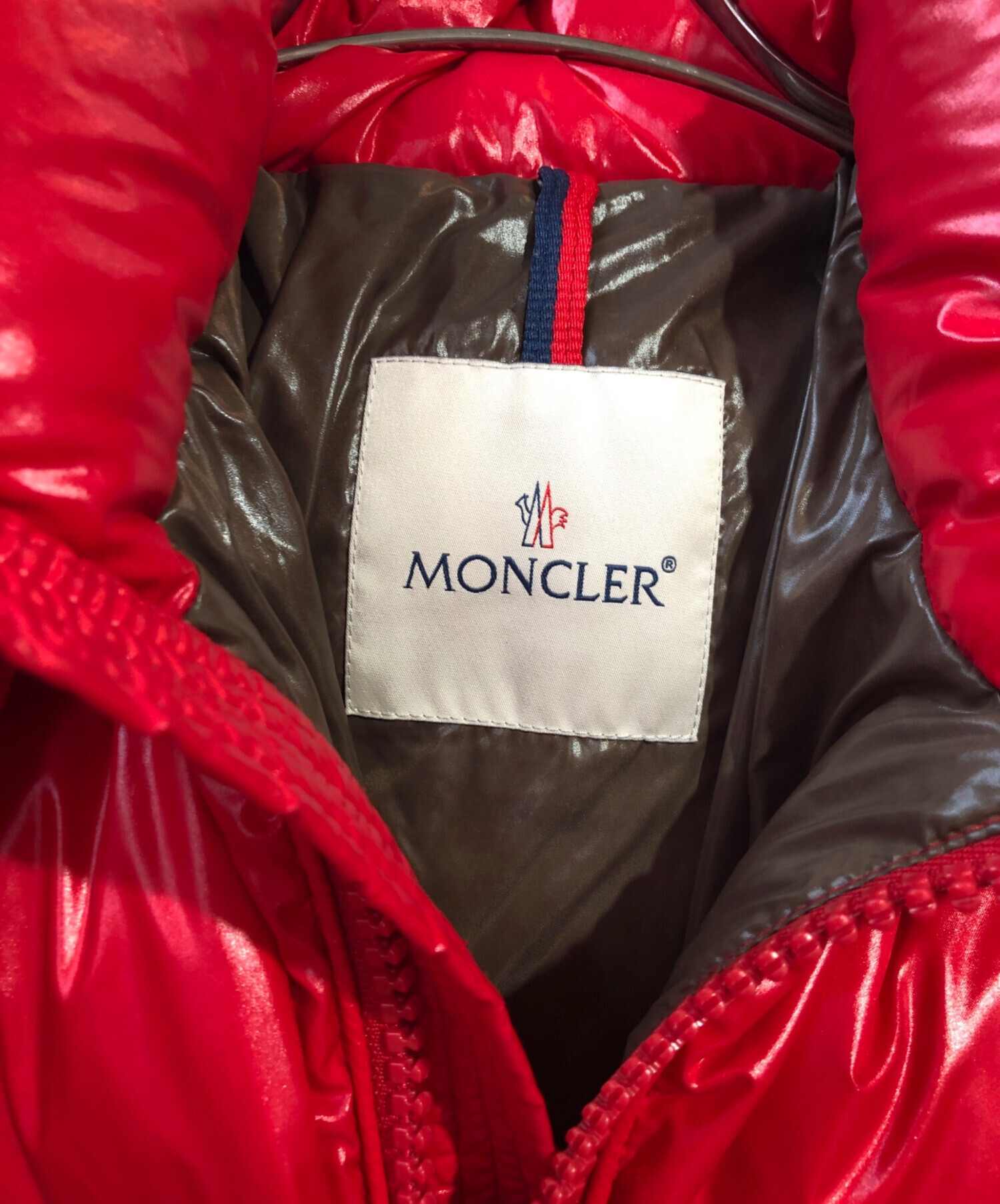 中古・古着通販】MONCLER (モンクレール) MAYA レッド｜ブランド・古着通販 トレファク公式【TREFAC FASHION】スマホサイト