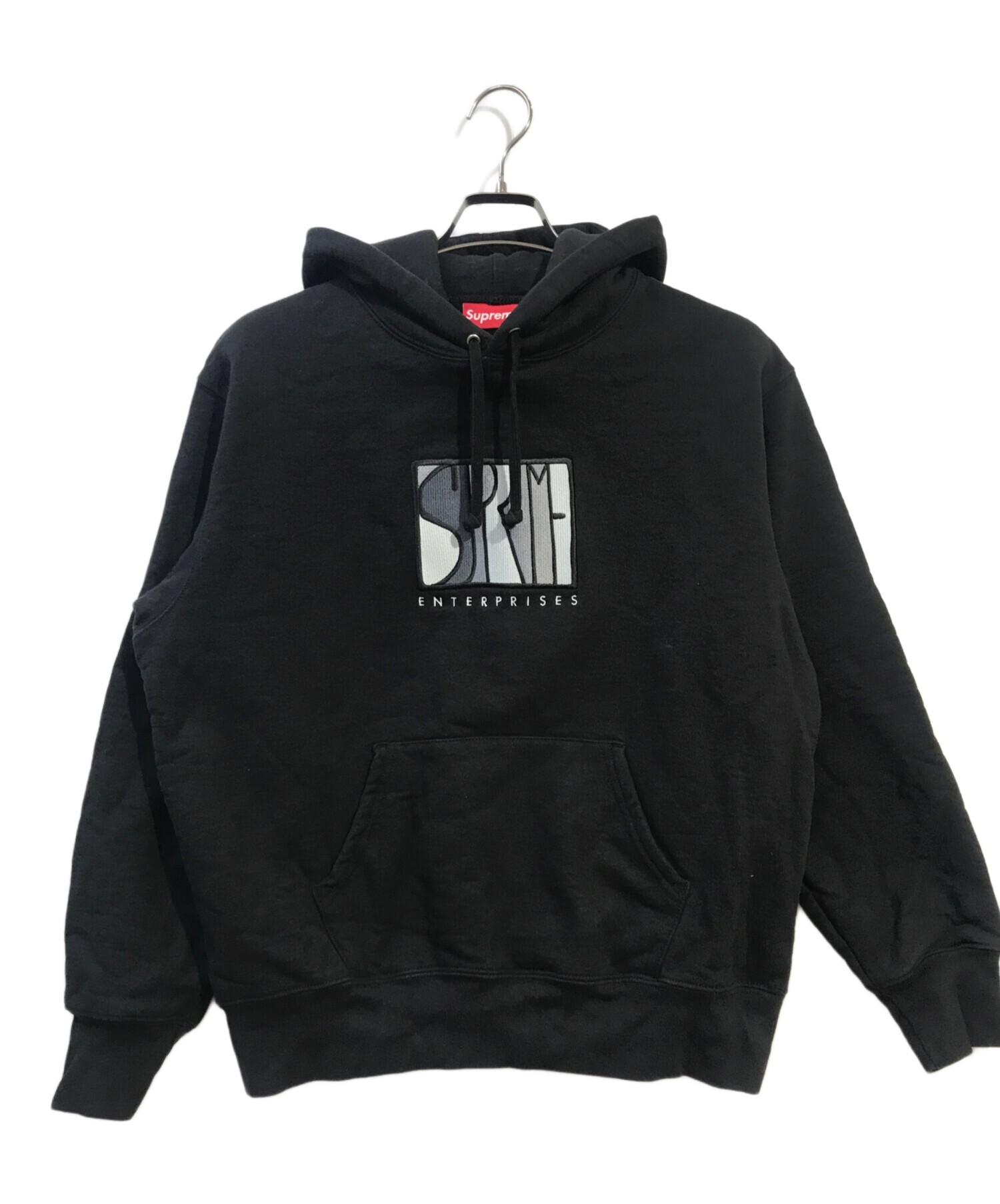 中古・古着通販】Supreme (シュプリーム) Enterprises Hooded Sweatshirt ブラック サイズ:S｜ブランド・古着通販  トレファク公式【TREFAC FASHION】スマホサイト