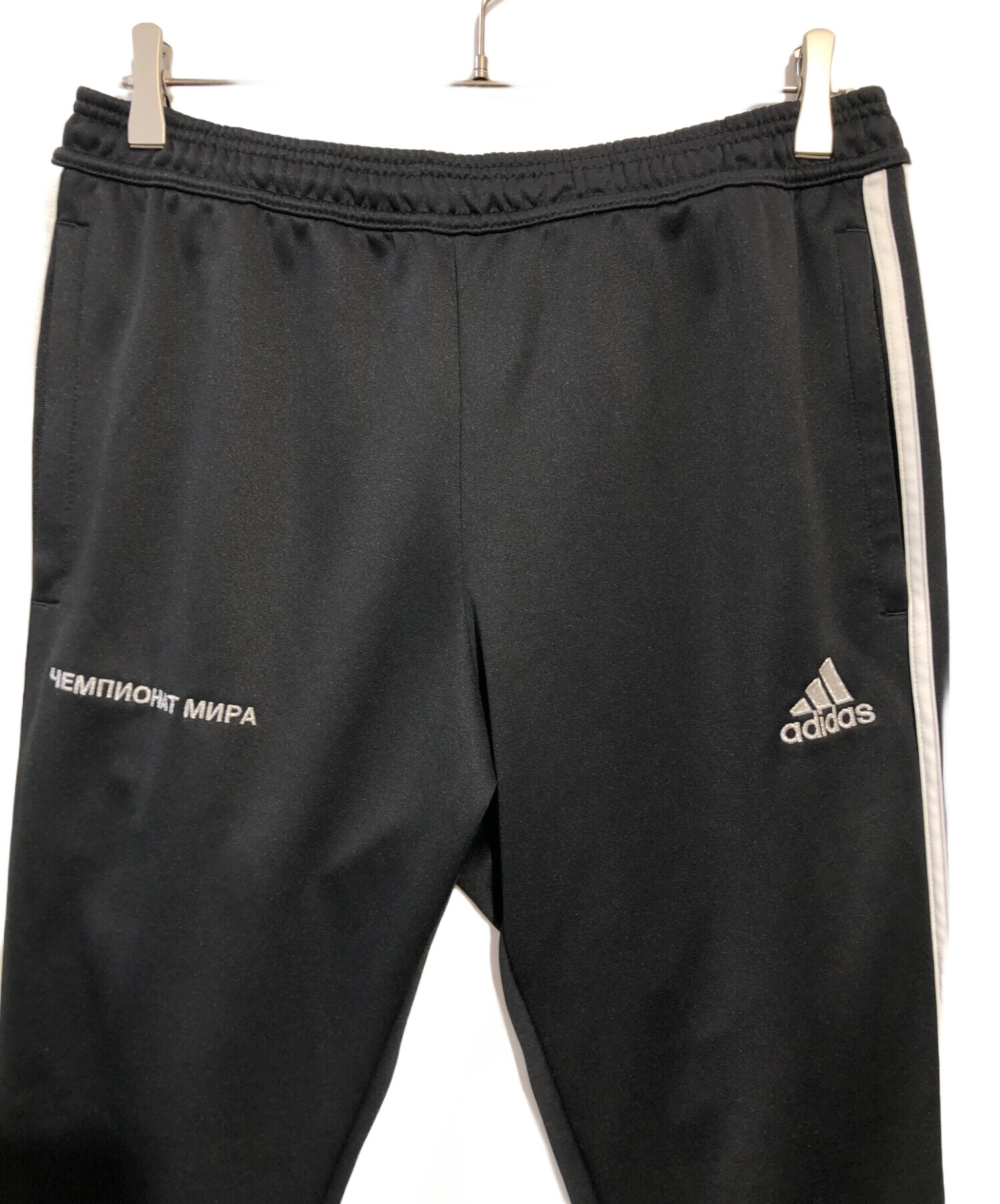 中古・古着通販】adidas (アディダス) Gosha Rubchinskiy (ゴーシャラブチンスキー) トラックパンツ ブラック  サイズ:L｜ブランド・古着通販 トレファク公式【TREFAC FASHION】スマホサイト