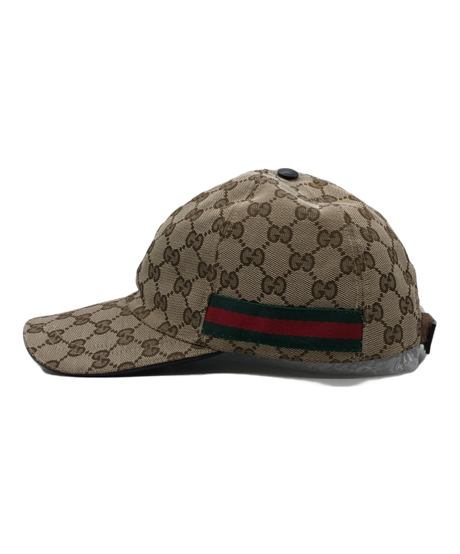 中古・古着通販】GUCCI (グッチ) GGキャンバスシェリーラインベースボールキャップ ベージュ｜ブランド・古着通販 トレファク公式【TREFAC  FASHION】スマホサイト