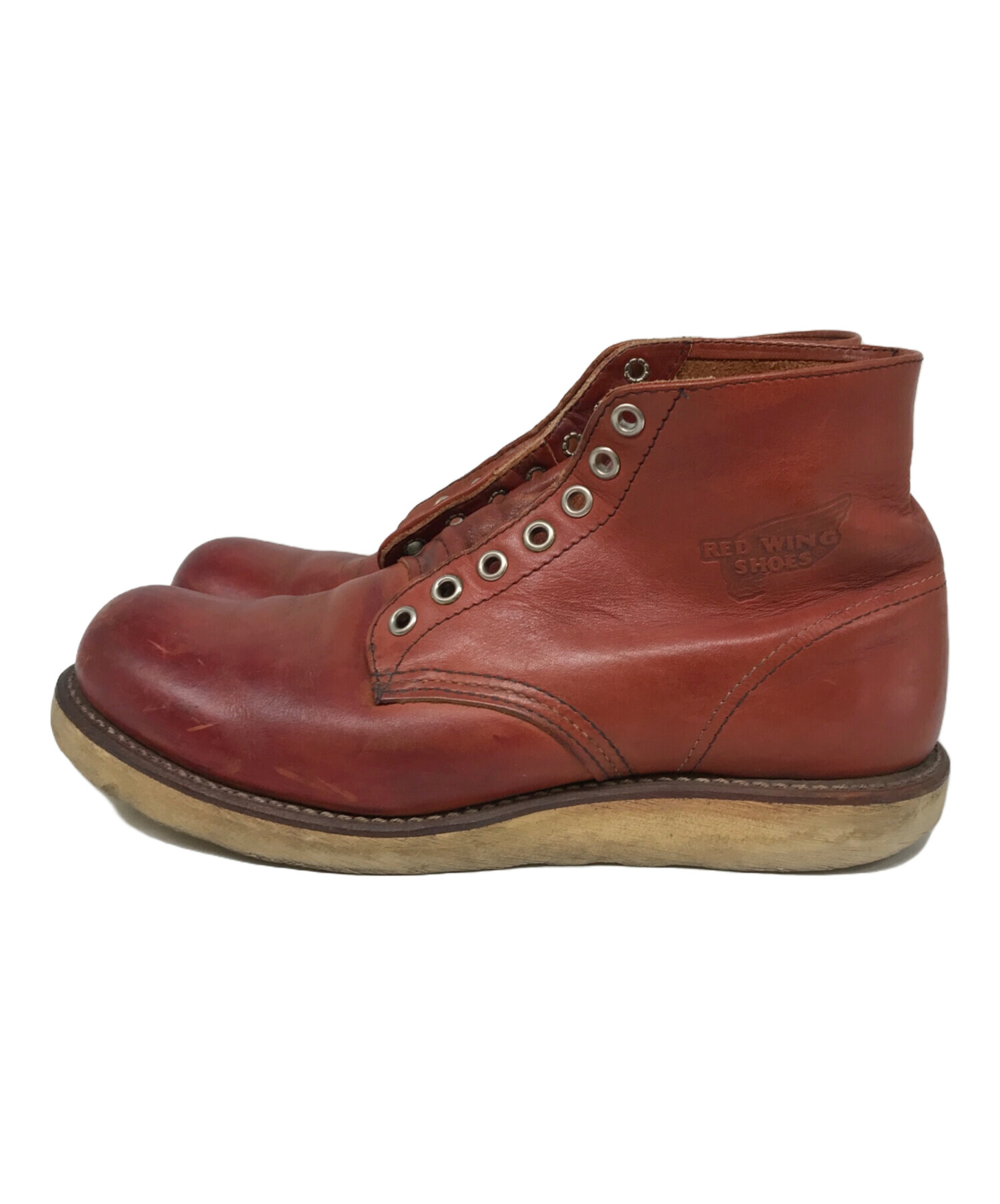 中古・古着通販】RED WING (レッドウィング) ワークブーツ レッド サイズ:8｜ブランド・古着通販 トレファク公式【TREFAC  FASHION】スマホサイト