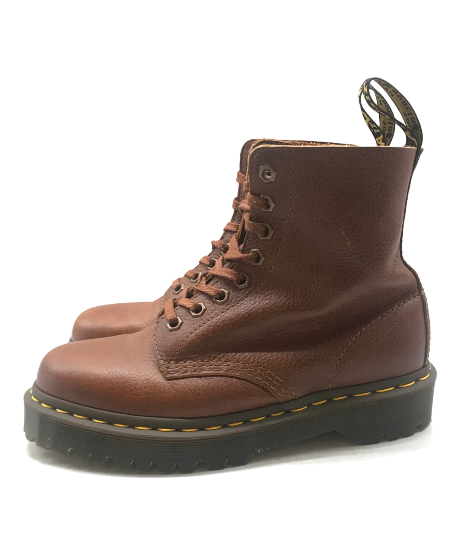 Dr.Martens (ドクターマーチン) 1460 PASCAL 8ホールブーツ ブラウン サイズ:UK6